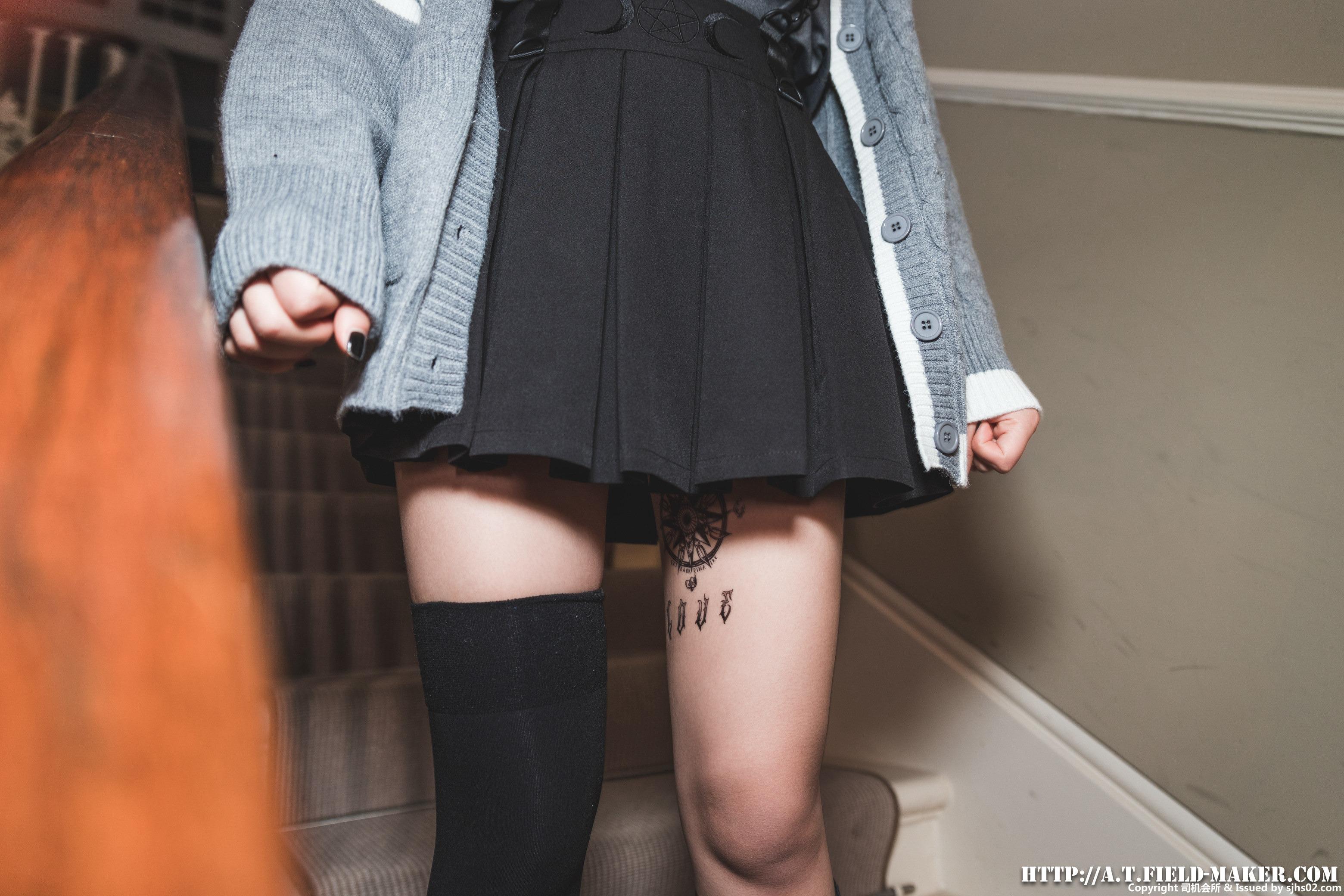 [ATFMaker] Tsubaki Album Vol 018 Dark Tattoo Girl 家出不良娘 60P