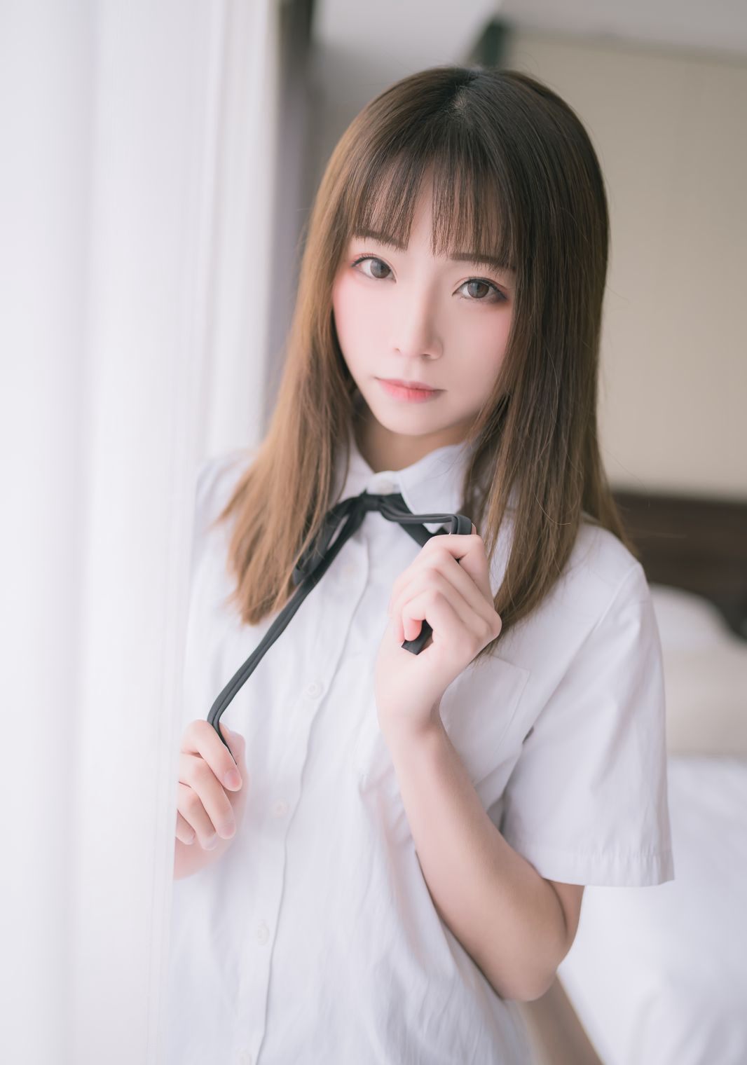 Kitaro_ Kitaro bộ ảnh quy mô lớn: Cởi tất, chân đẹp gợi cảm, đồng phục váy ngắn
