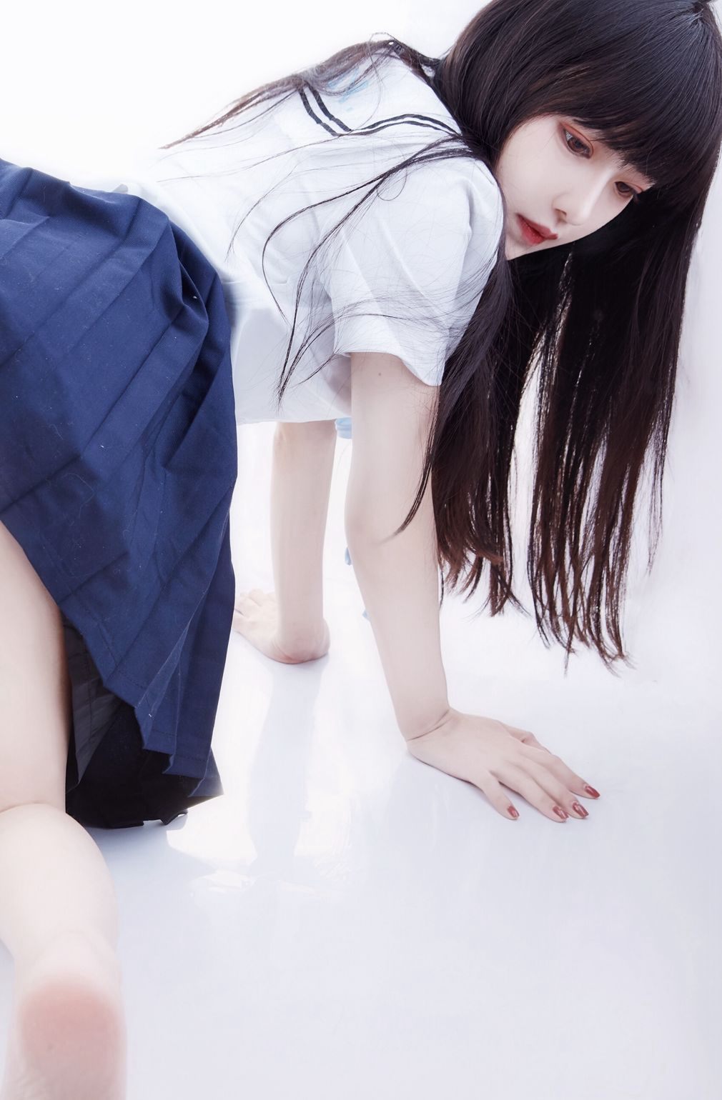 性感大尺度cos美女jk制服美腿短裙寫真