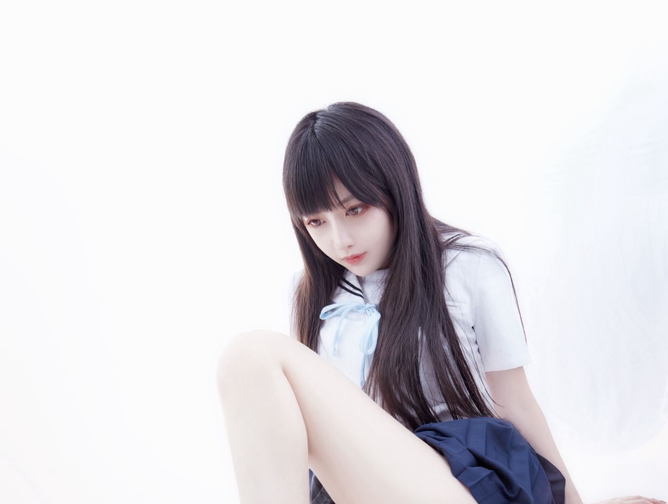 性感大尺度cos美女jk制服美腿短裙寫真