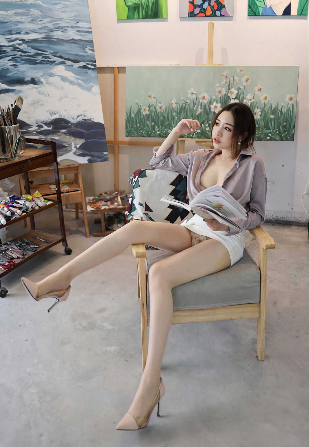 蛋糕cake丰满嫩白大奶美女性感大圆臀丁字裤高清图