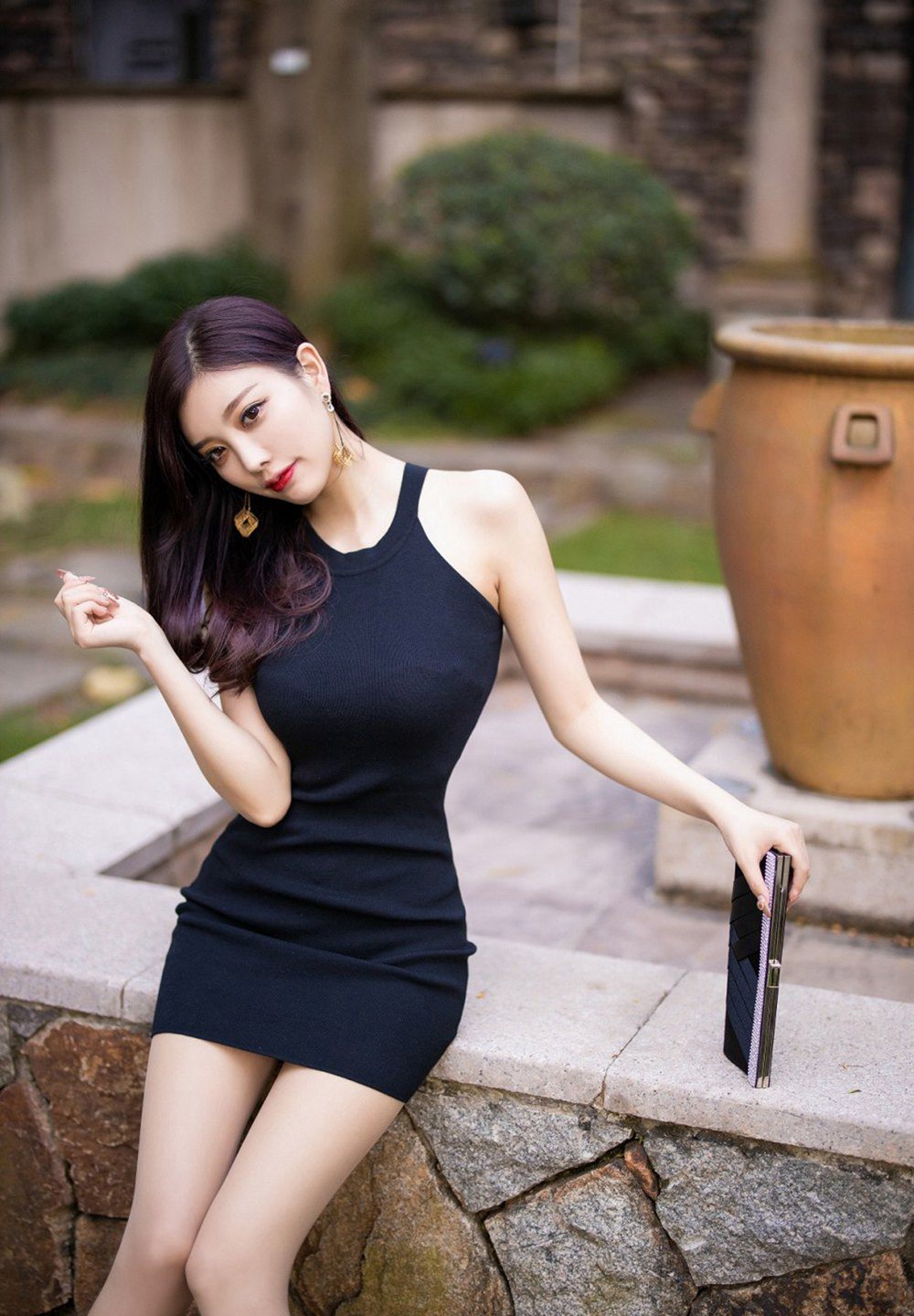 性感祕書楊晨晨舒格肉色絲襪超長性感美腿高跟人體