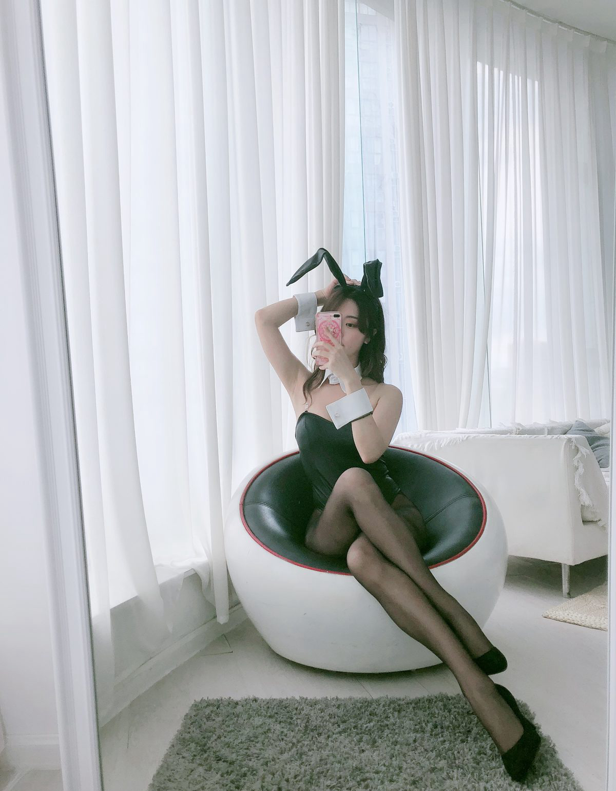 cosplay妹子黑川大尺度黑絲汙圖性感美腿JK