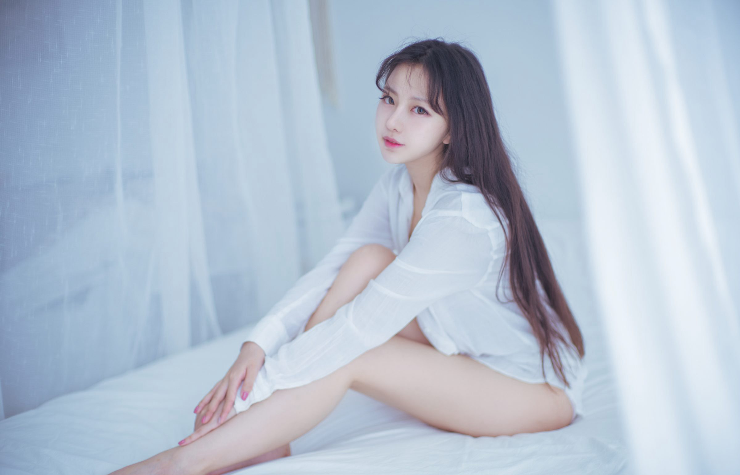 Cosplay Xiao Lu Lu with fair and tender skin, sexy beautiful legs, high face value photo shoot.
