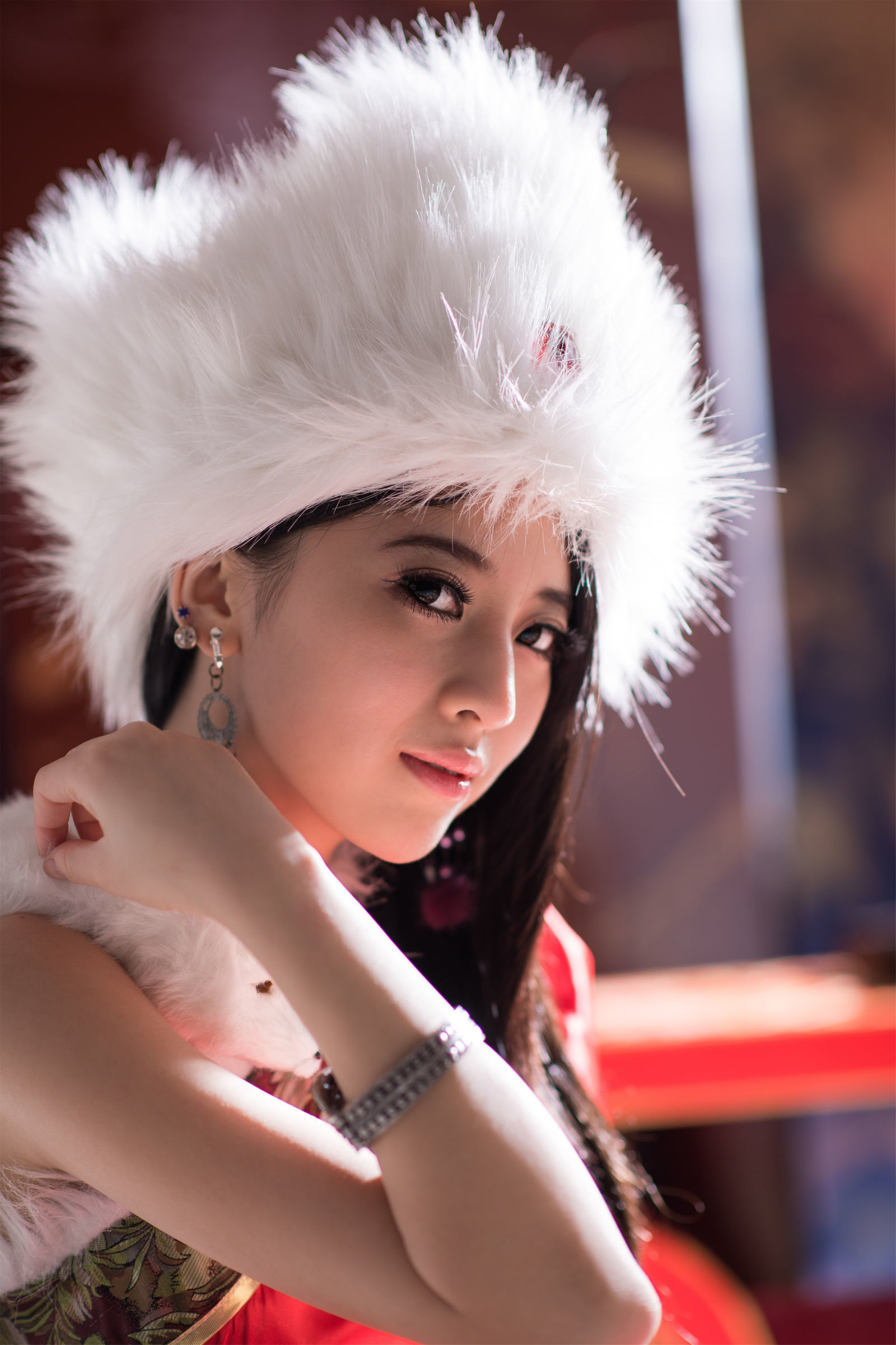 Taiwan Beauty] Otaku Goddess Zhang Chuman - Chinese Style Christmas Qin Er Peng