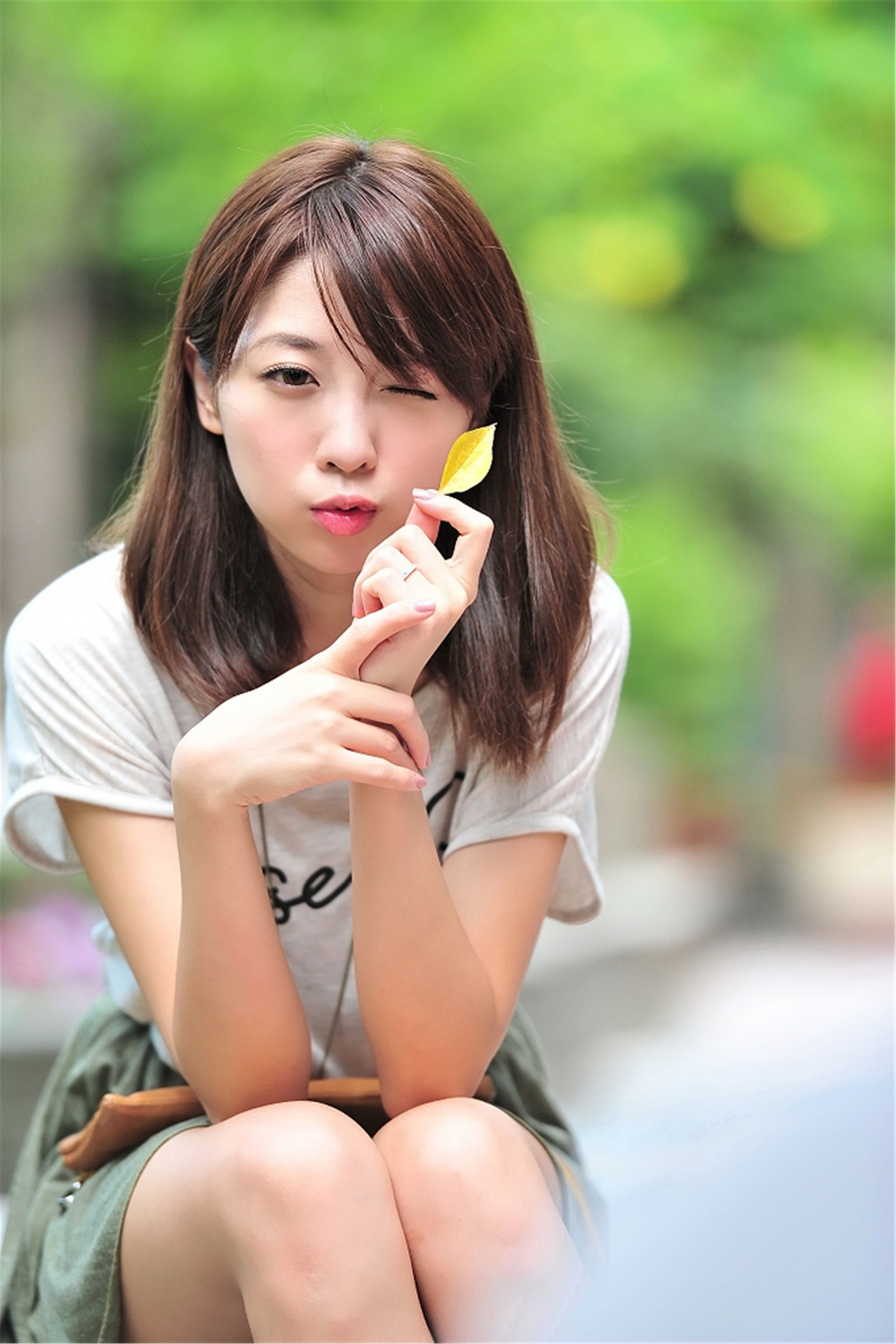Taiwan Beauty] Xiao Yu Shilin Elementary School Outdoor Shoot