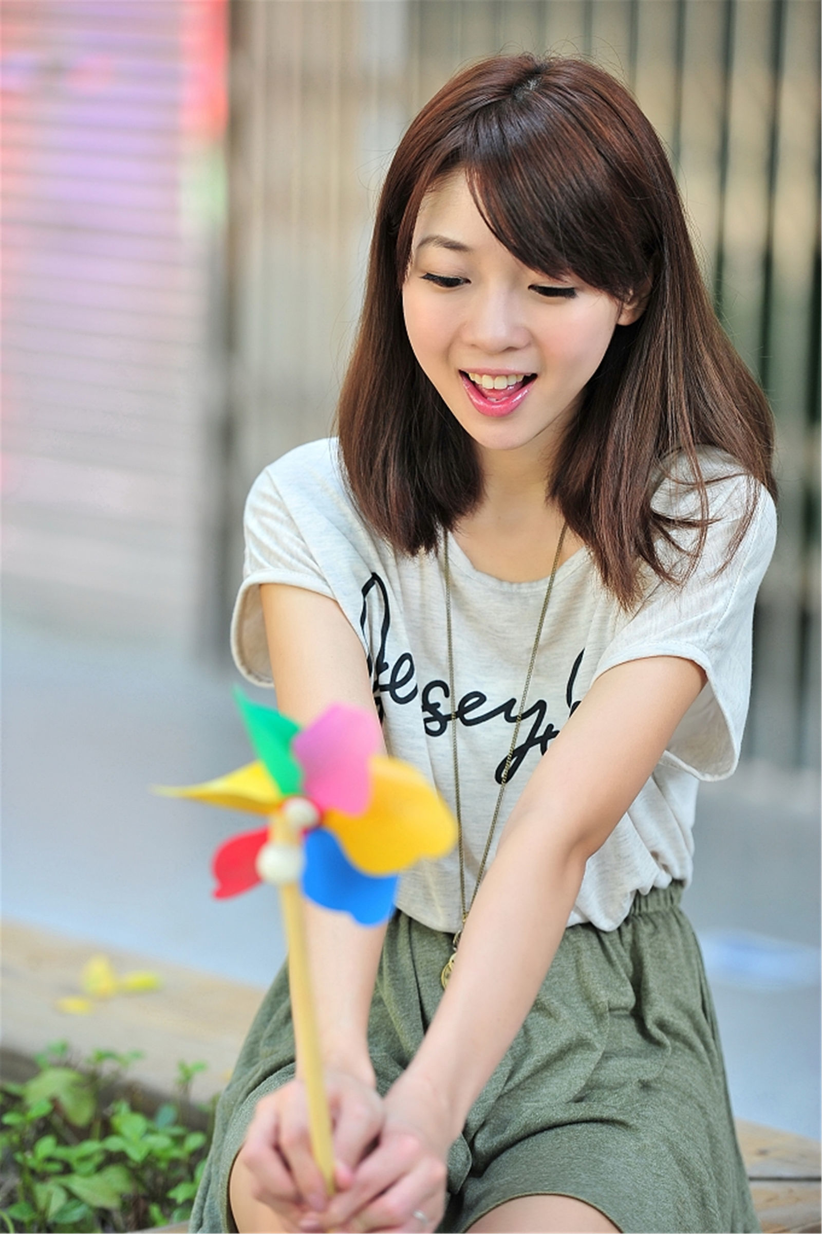 Taiwan Beauty] Xiao Yu Shilin Elementary School Outdoor Shoot