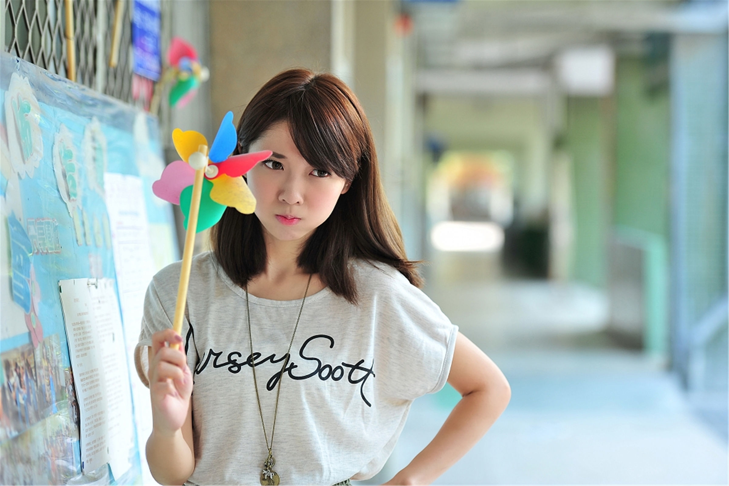 Taiwan Beauty] Xiao Yu Shilin Elementary School Outdoor Shoot