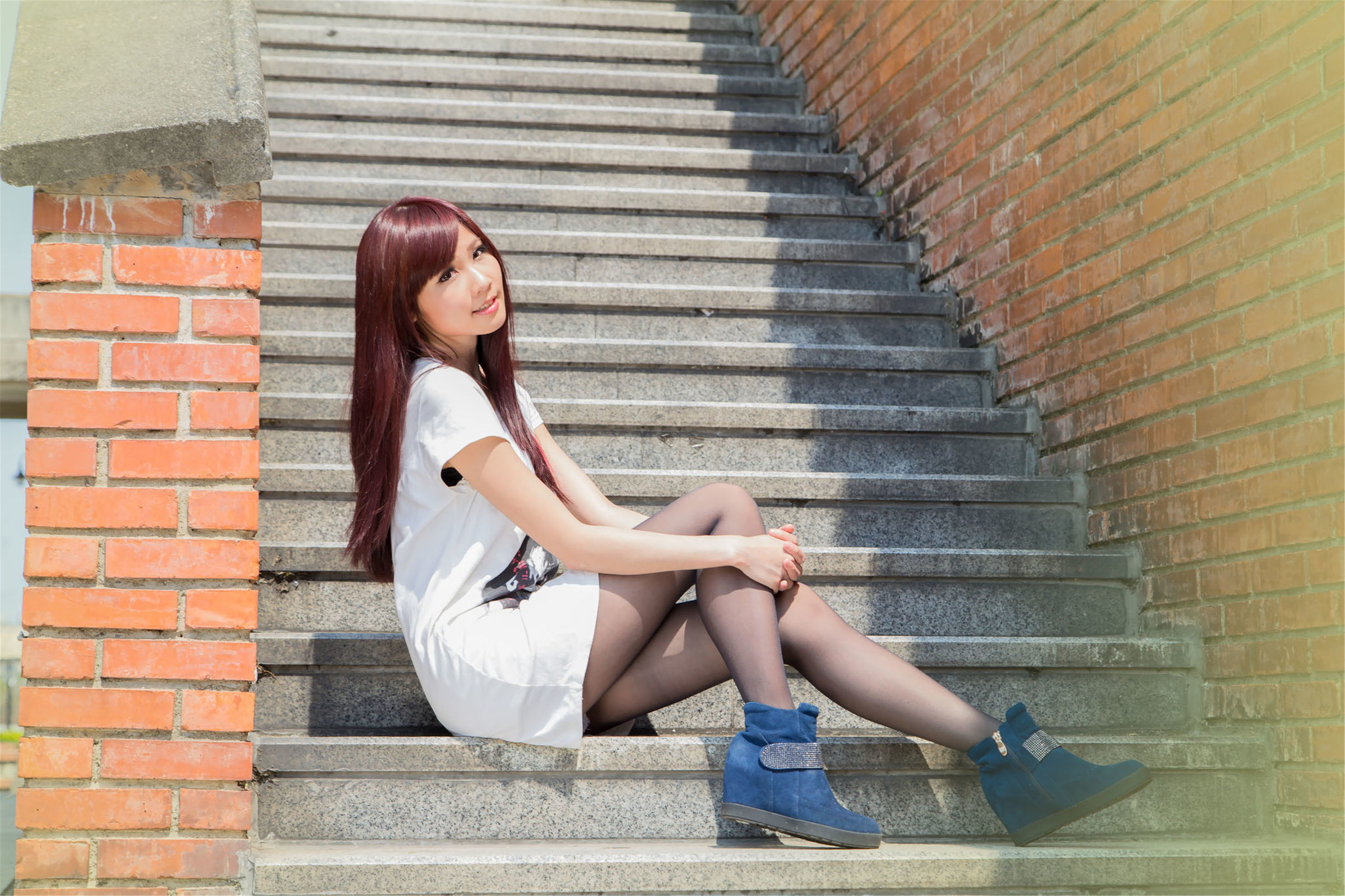 Taiwan Beauty Zhang Yachuk Chu Lovely Style