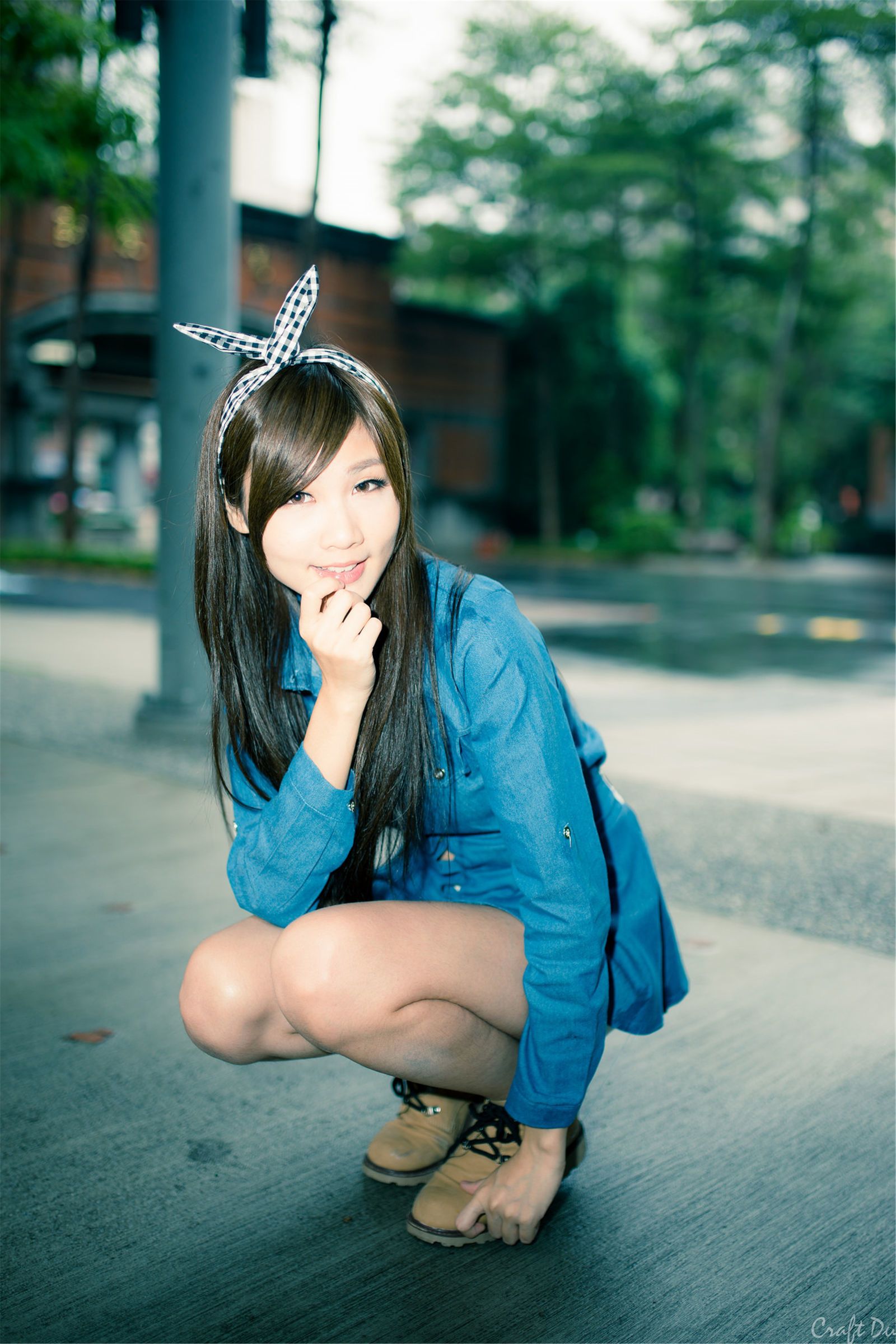 Taiwan Beauty Zhang Yachuk Chu Lovely Style
