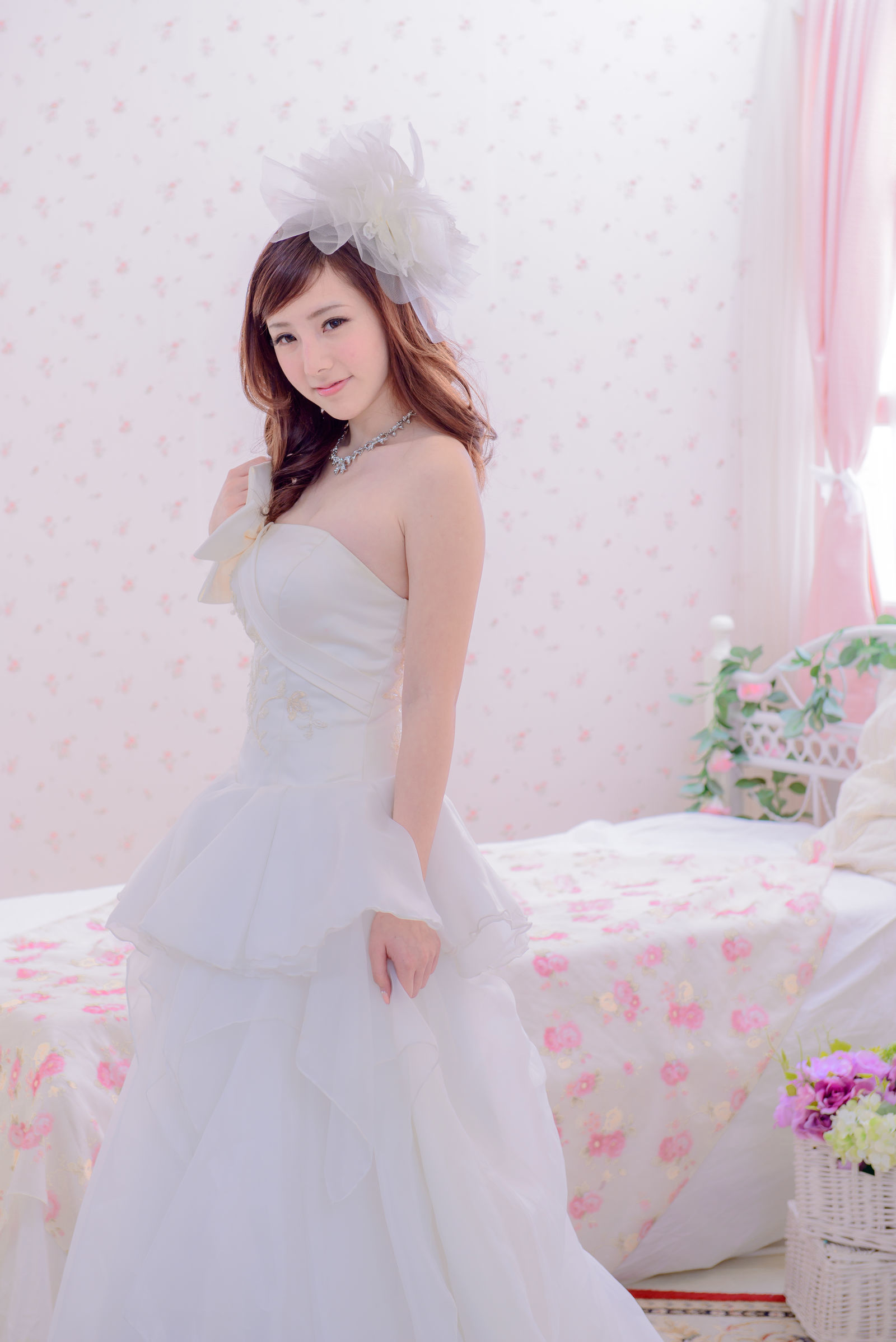 Người đẹp Đài Loan] Trần Tư Anh Bộ sưu tập ảnh cưới váy cưới màu xanh trắng