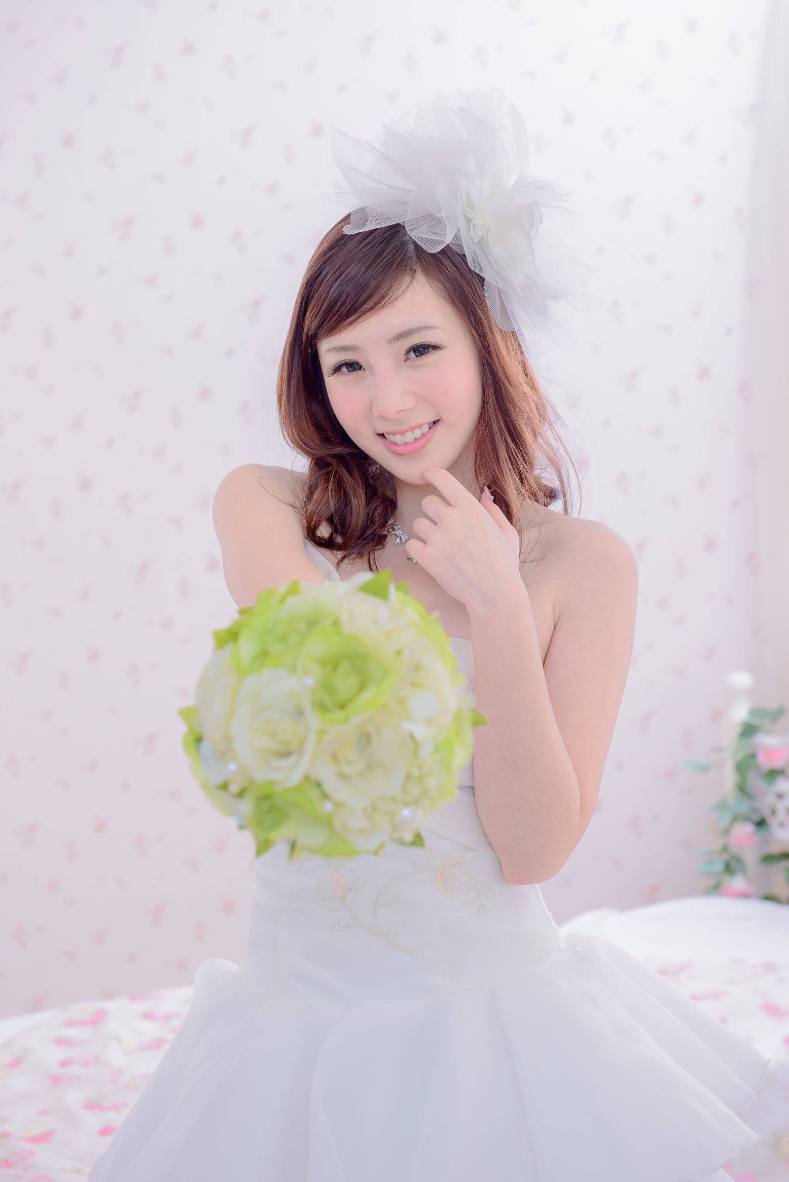 Người đẹp Đài Loan] Trần Tư Anh Bộ sưu tập ảnh cưới váy cưới màu xanh trắng