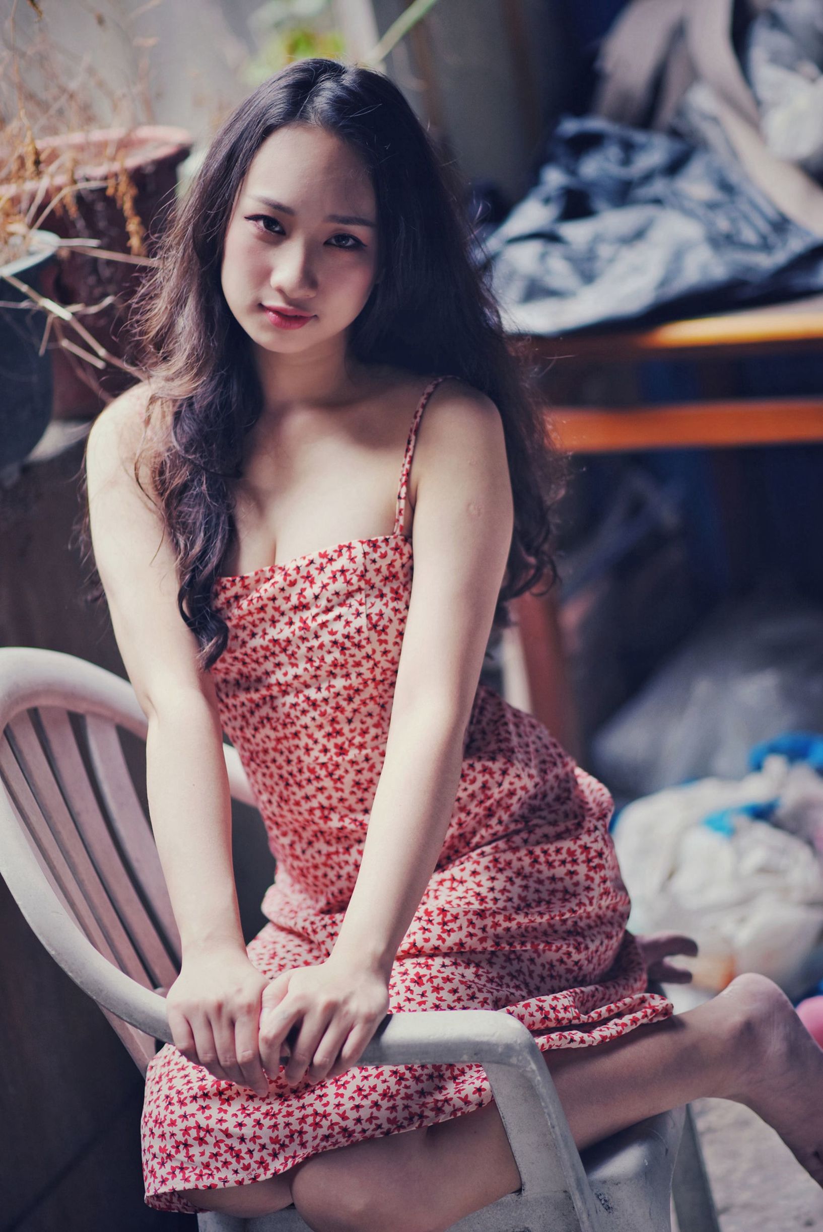 Taiwan Beauty] Uniform Girl No.006 Cen Qingqing: Lazy Sexy