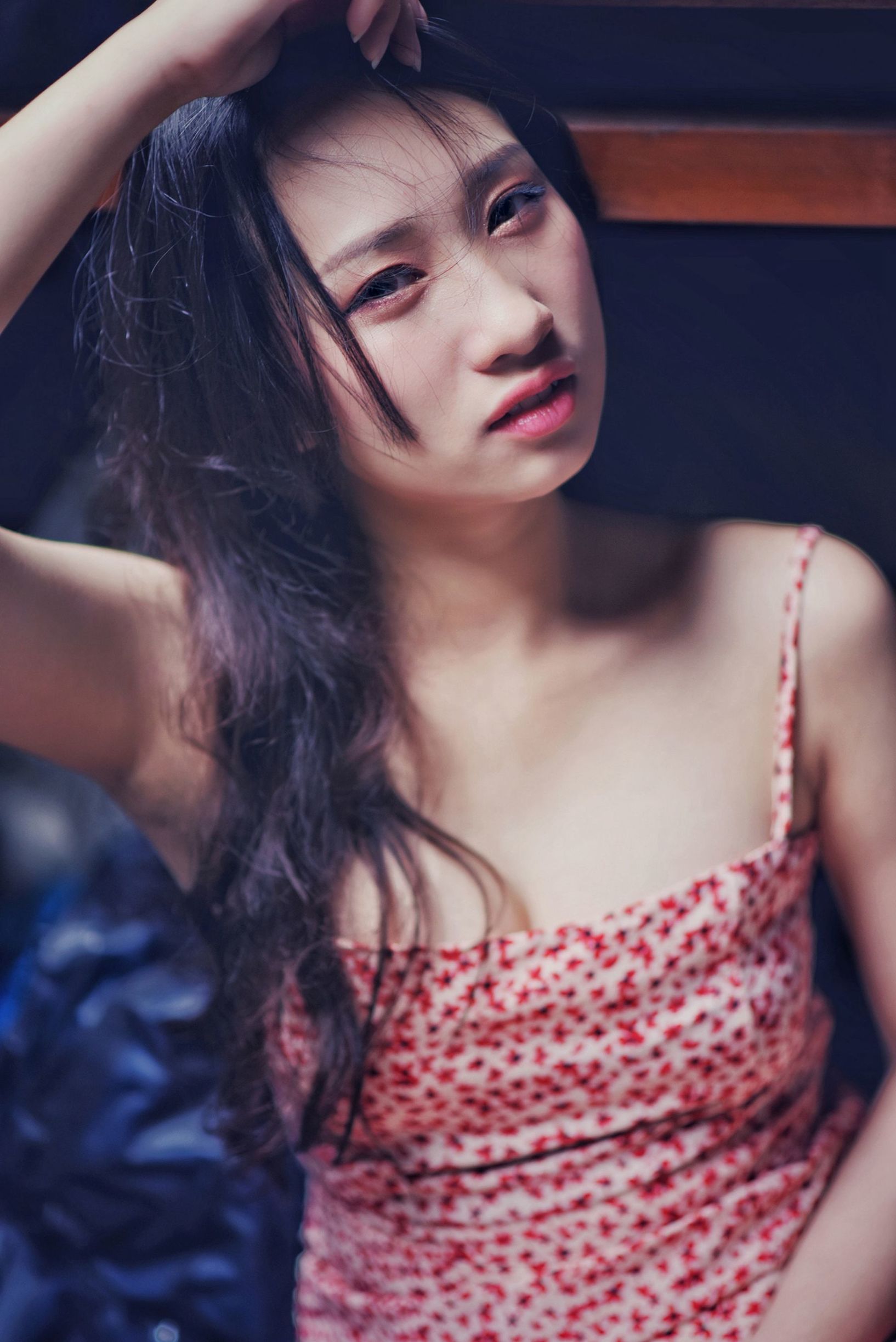 台湾の美女] 制服の女子 No.006 岑晴晴 ゆったりとしたセクシー