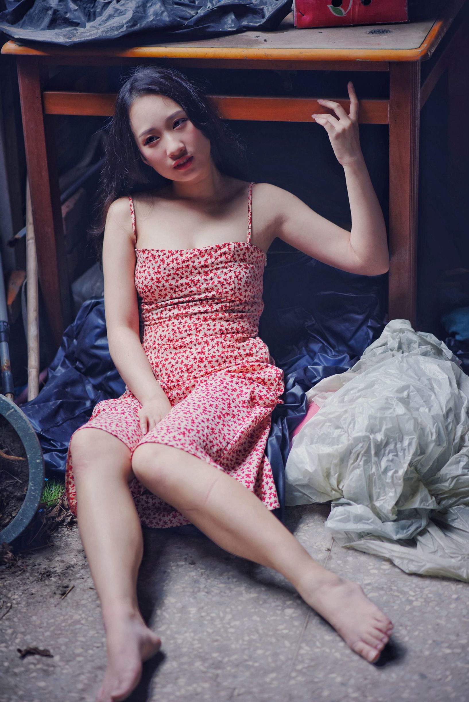 Taiwan Beauty] Uniform Girl No.006 Cen Qingqing: Lazy Sexy