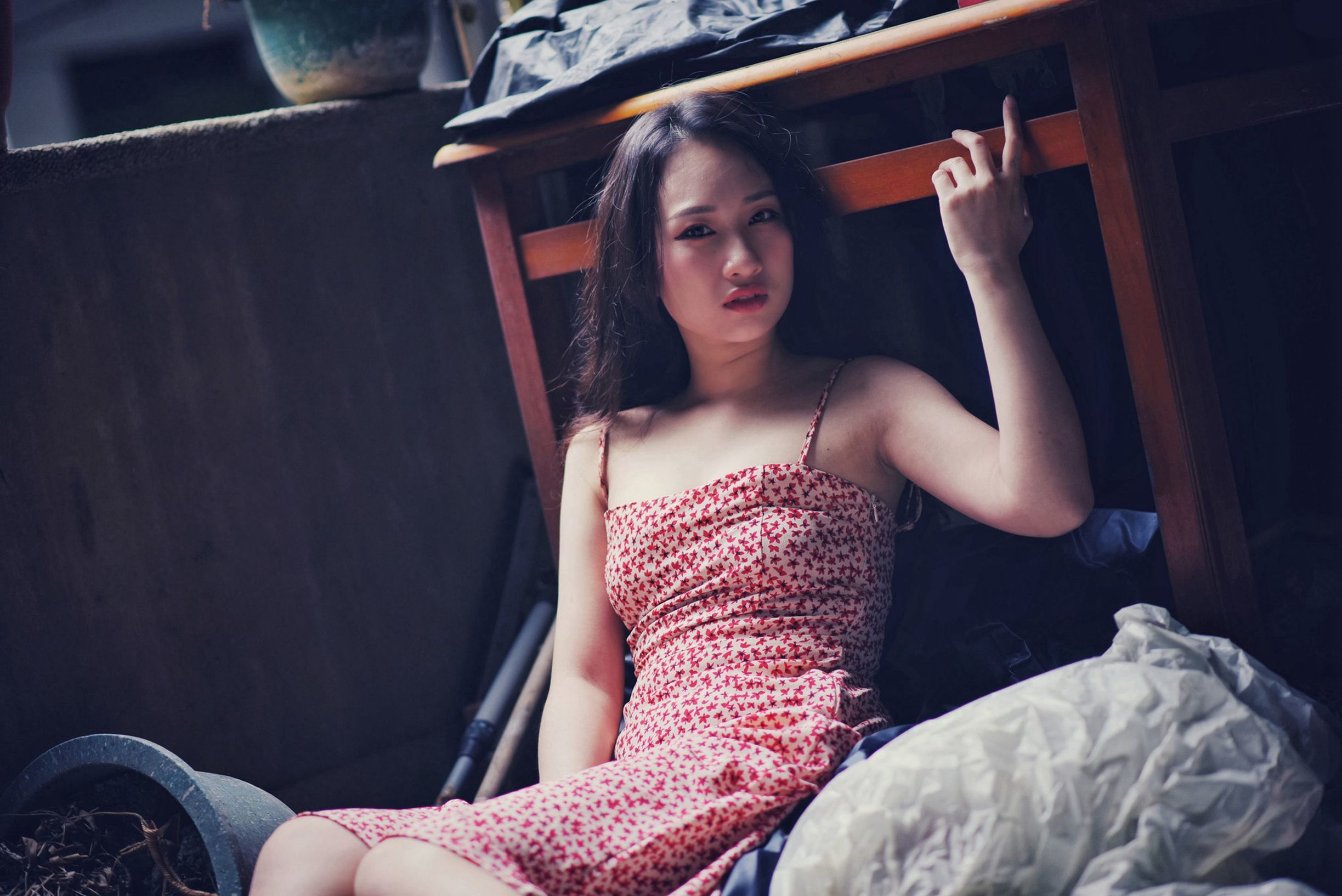 Taiwan Beauty] Uniform Girl No.006 Cen Qingqing: Lazy Sexy