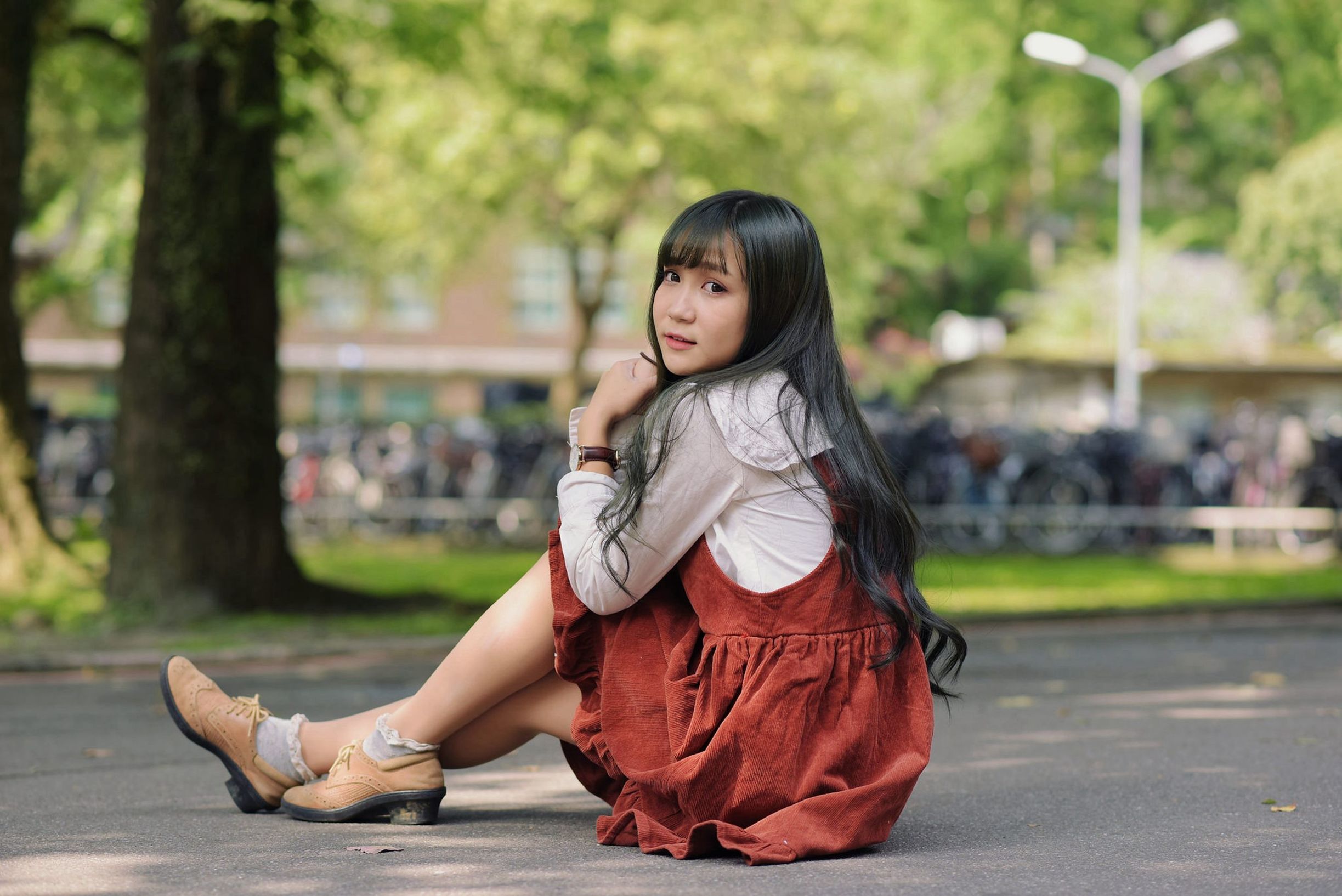 Taiwan Beauty] Uniform Girl No.007 An Qi Cute Girl
