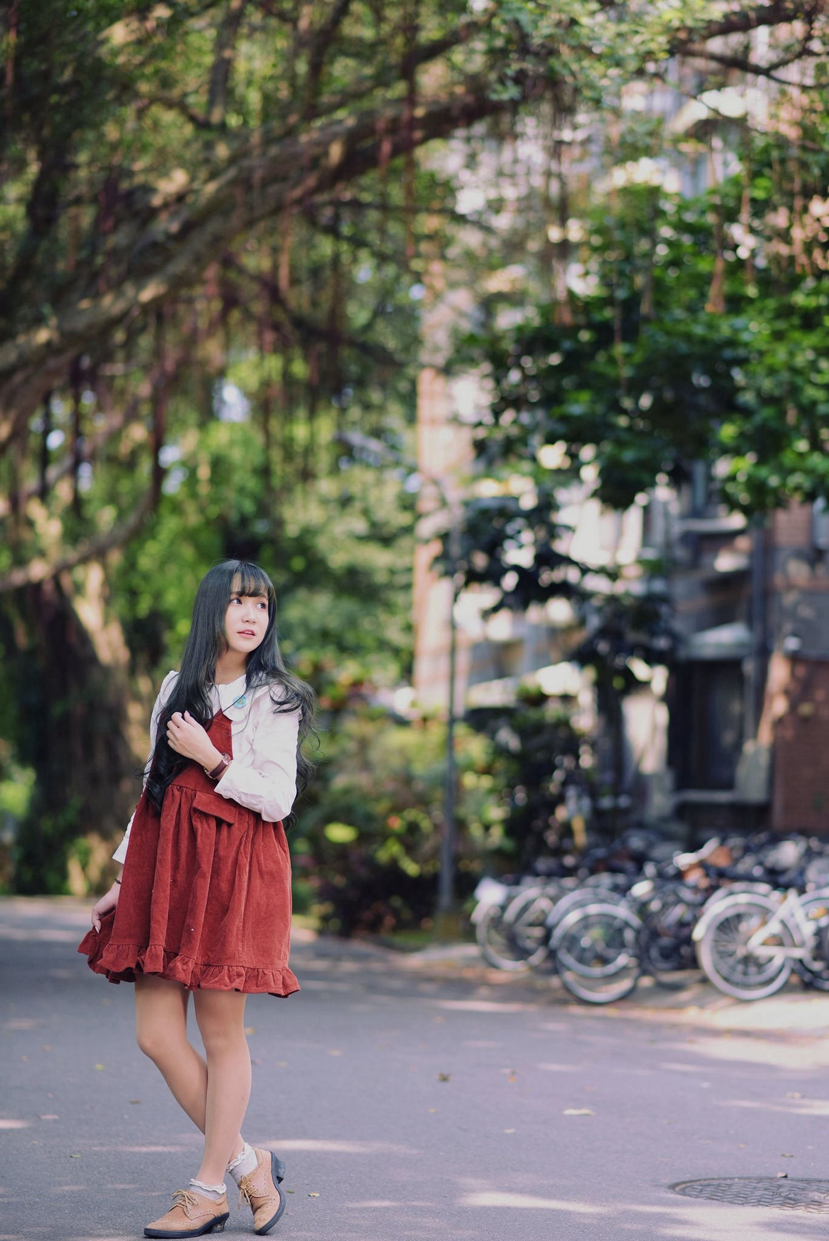 Taiwan Beauty] Uniform Girl No.007 An Qi Cute Girl
