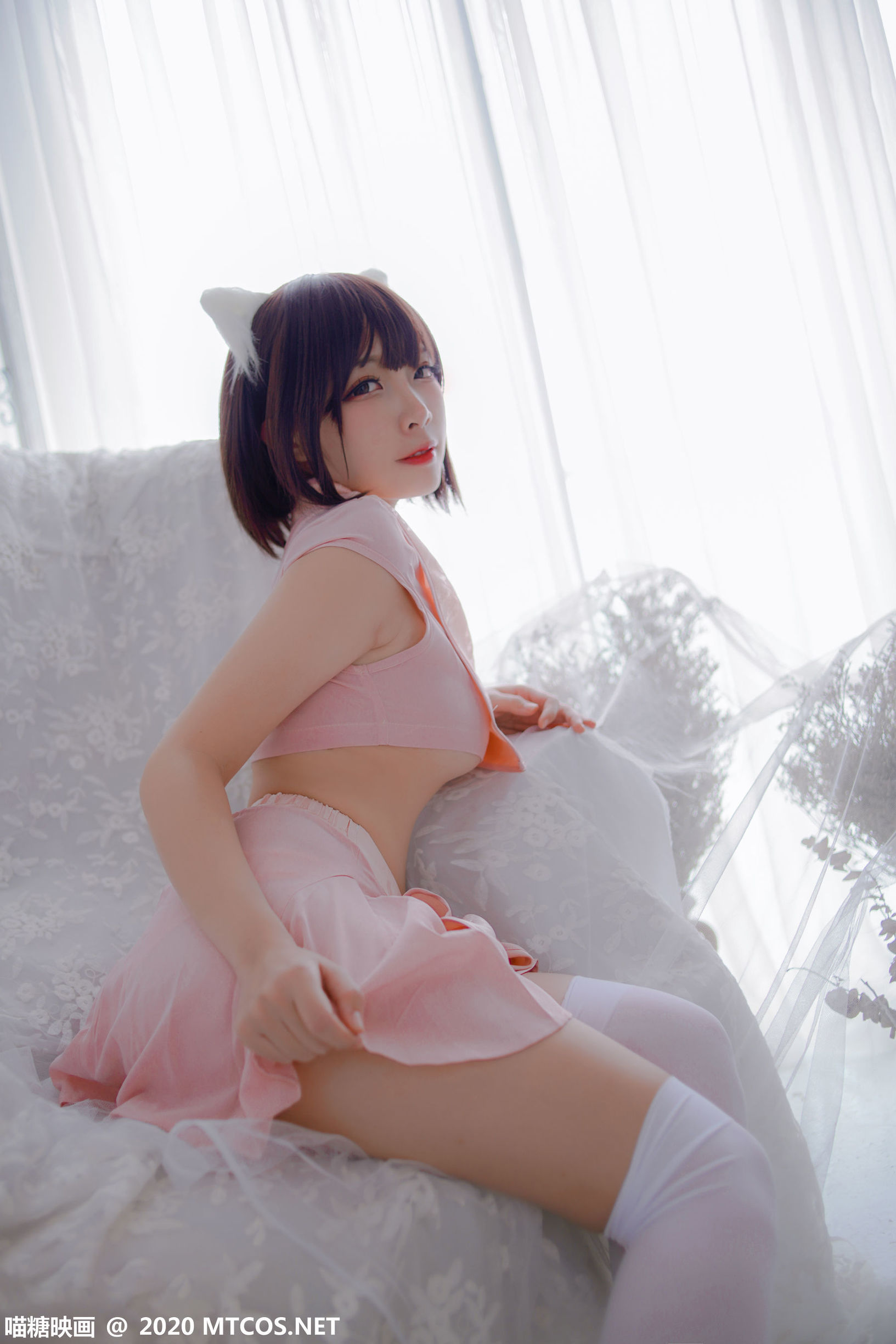Miao Tang Films] HML.026 Pink Series Cheongsam