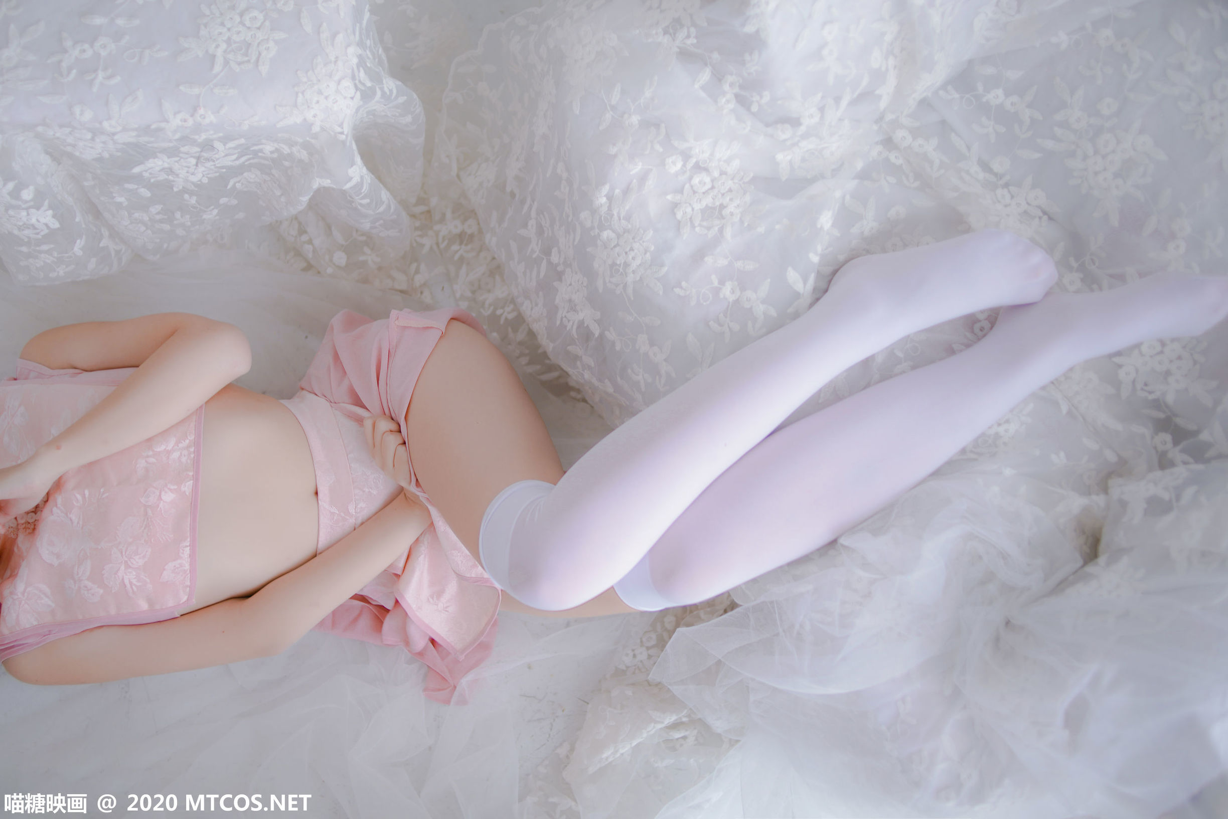 Miao Tang Films] HML.026 Pink Series Cheongsam