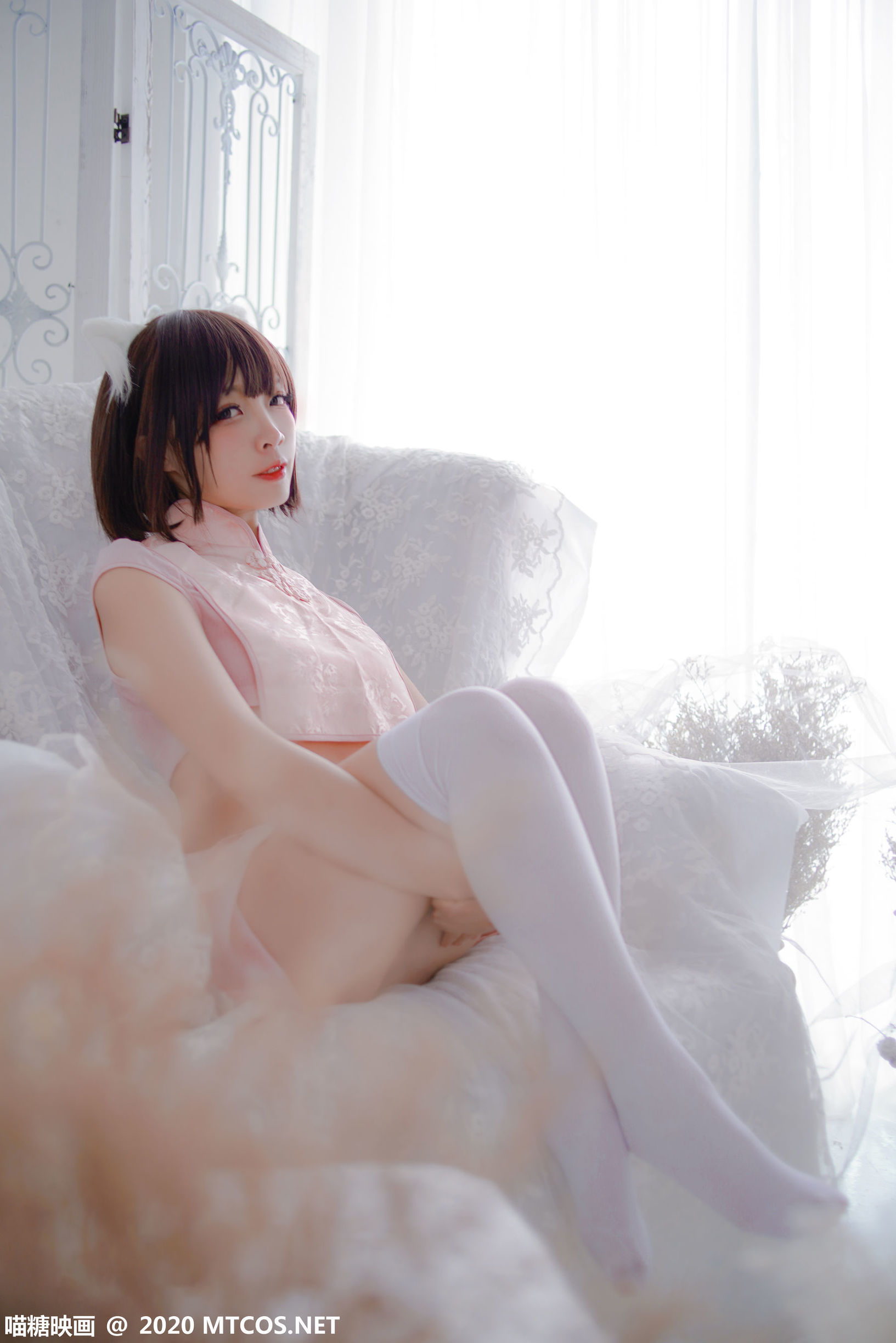 Miao Tang Films] HML.026 Pink Series Cheongsam