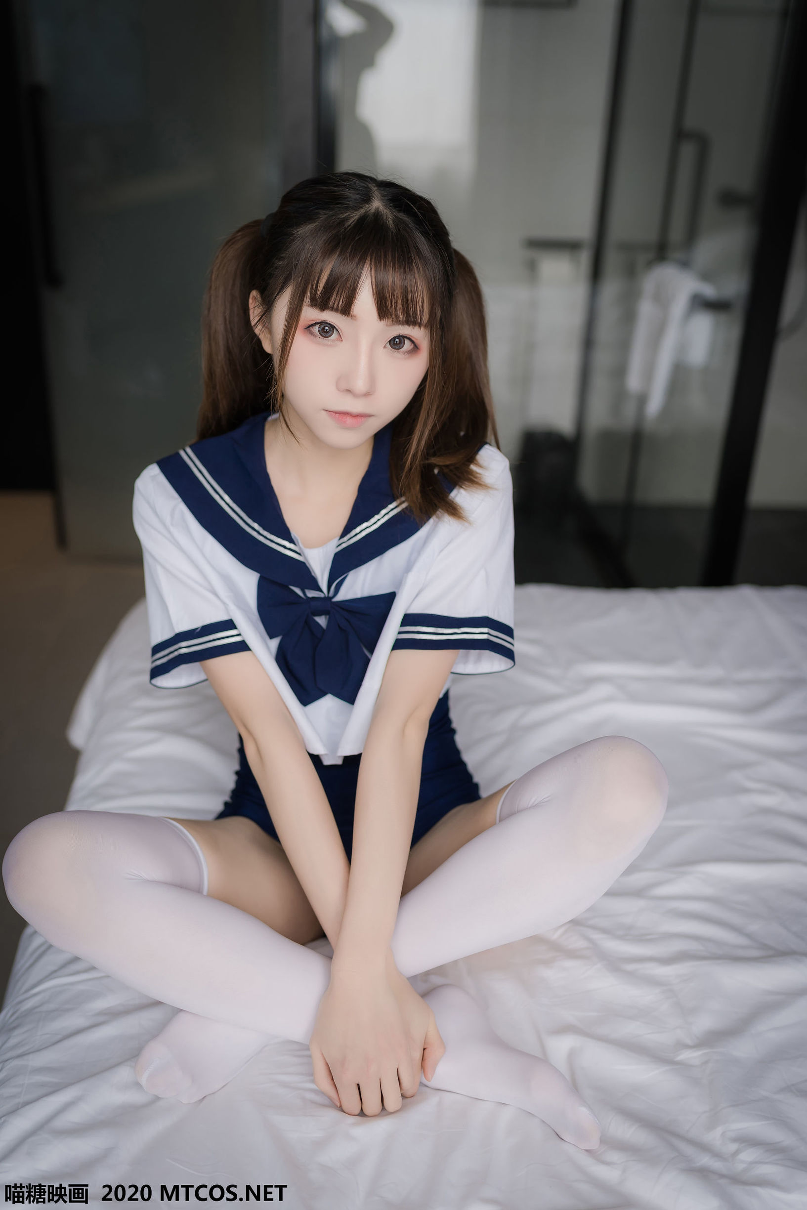 Miaotang Điện Ảnh] JKL.006 Áo tắm JK đồng phục