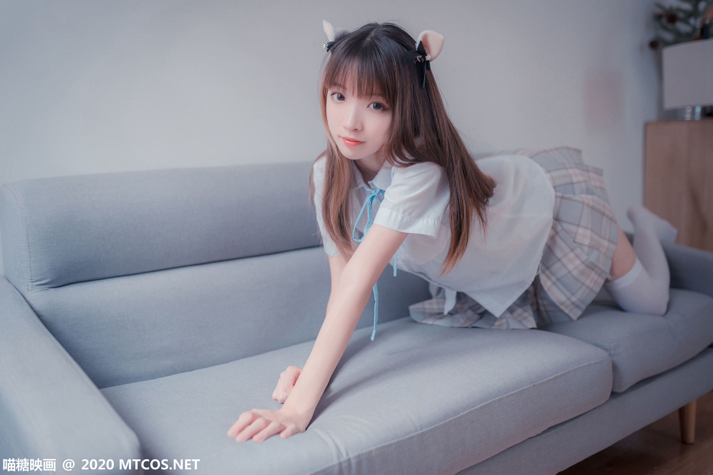 먀오탕영화] JKL.019 고양이 귀 JK 제복