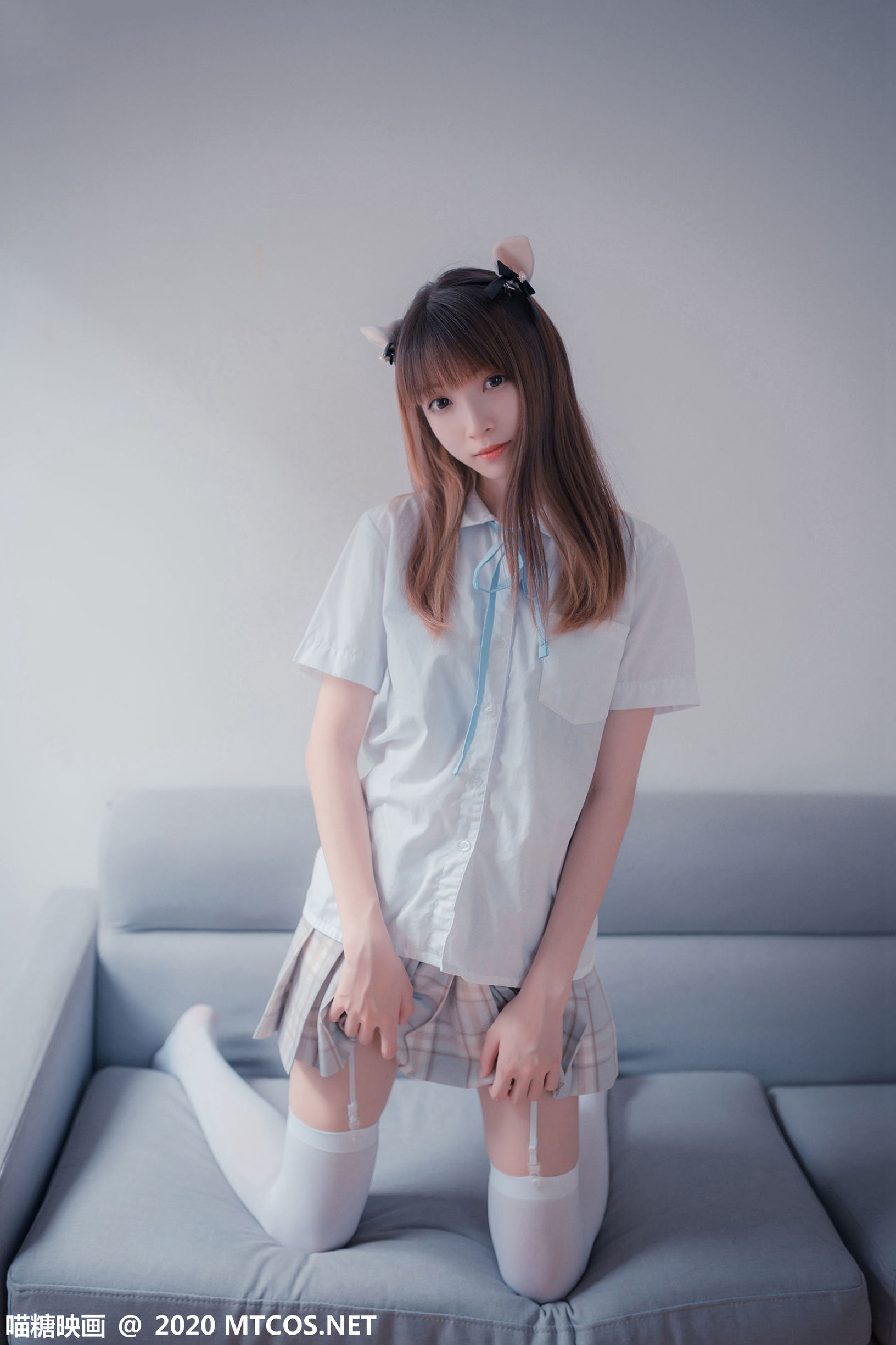 Miao Tang Phim] JKL.019 Tai mèo JK Đồng phục