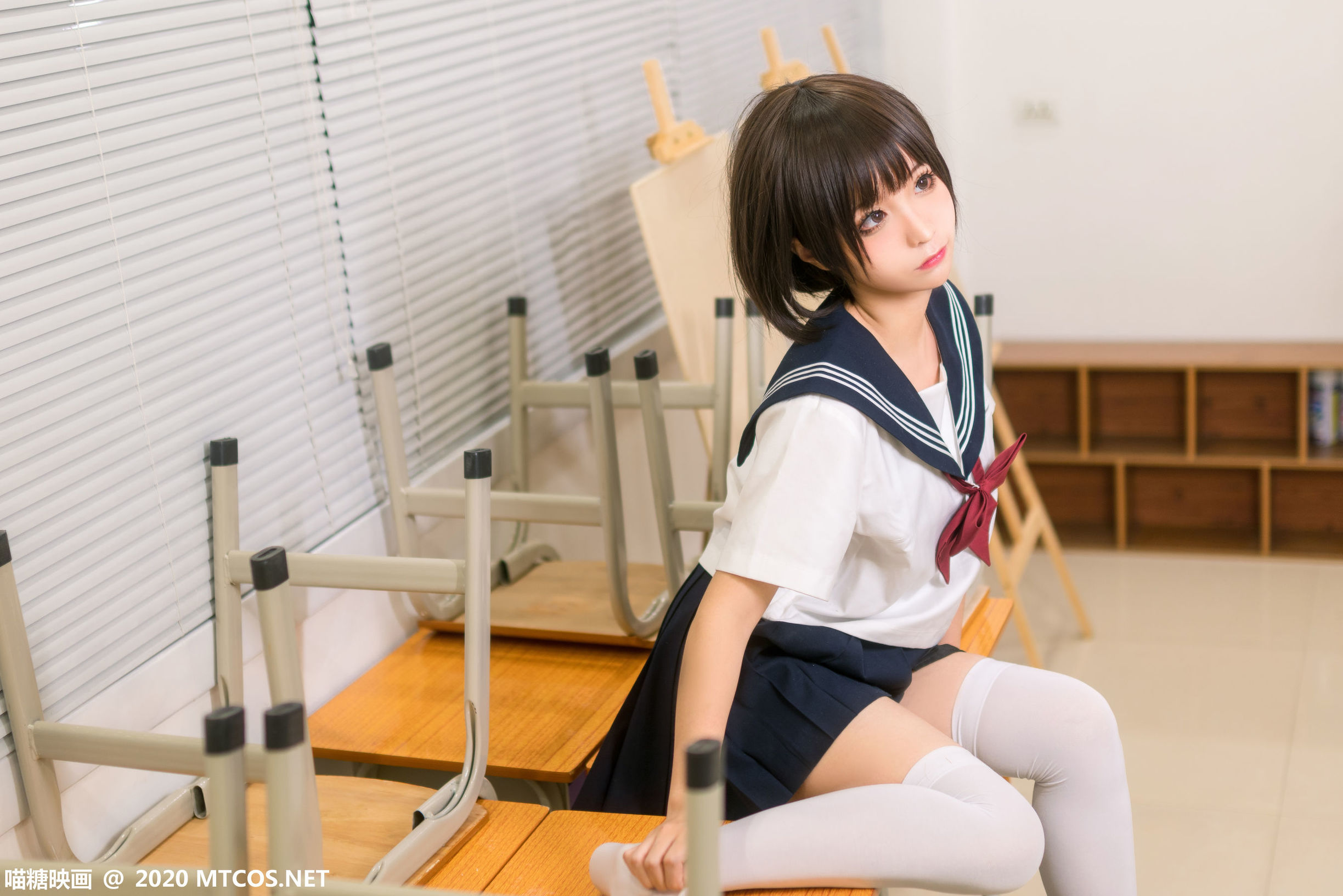 喵糖映画] JKL.020 教室JK制服