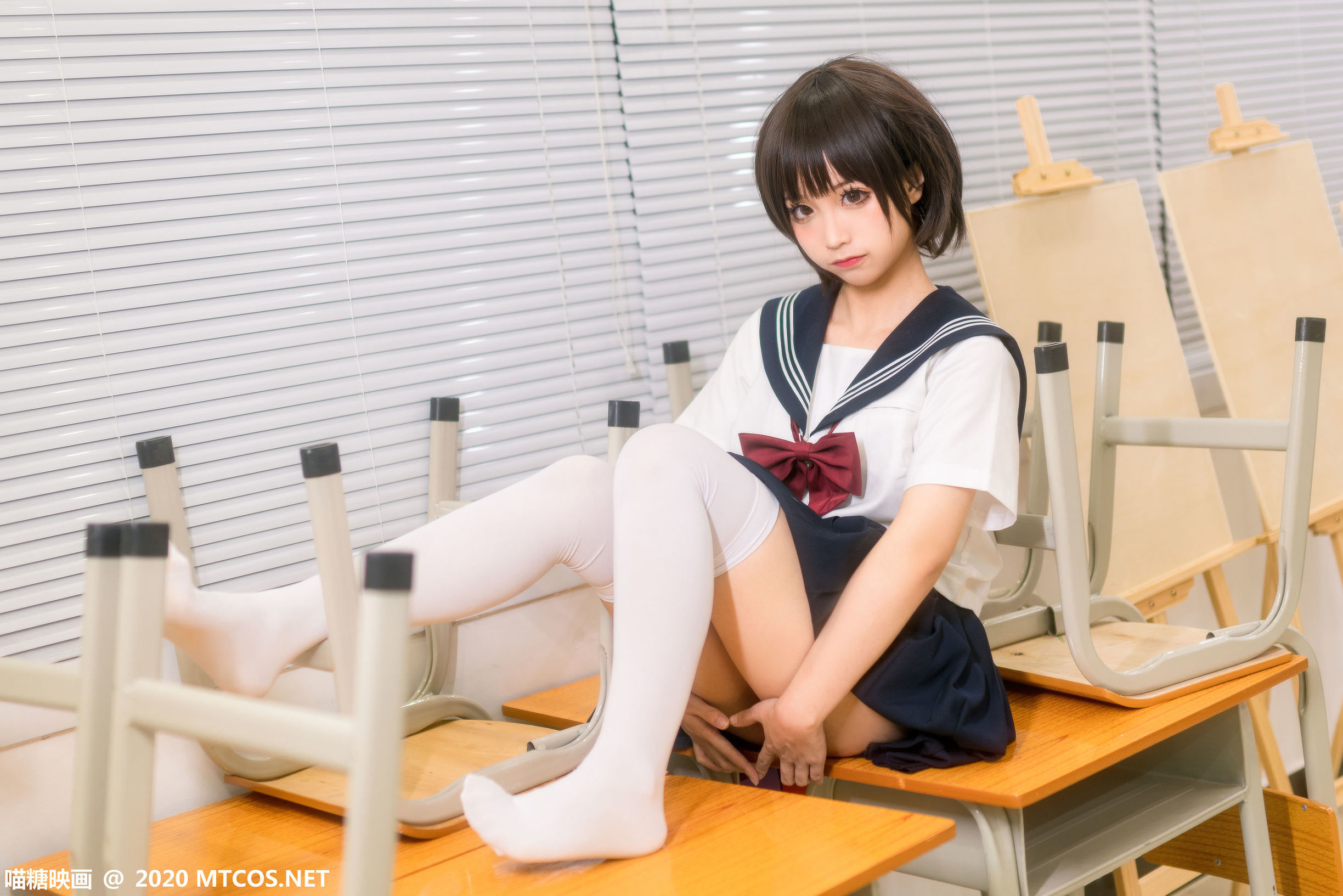 喵糖映画] JKL.020 教室JK制服