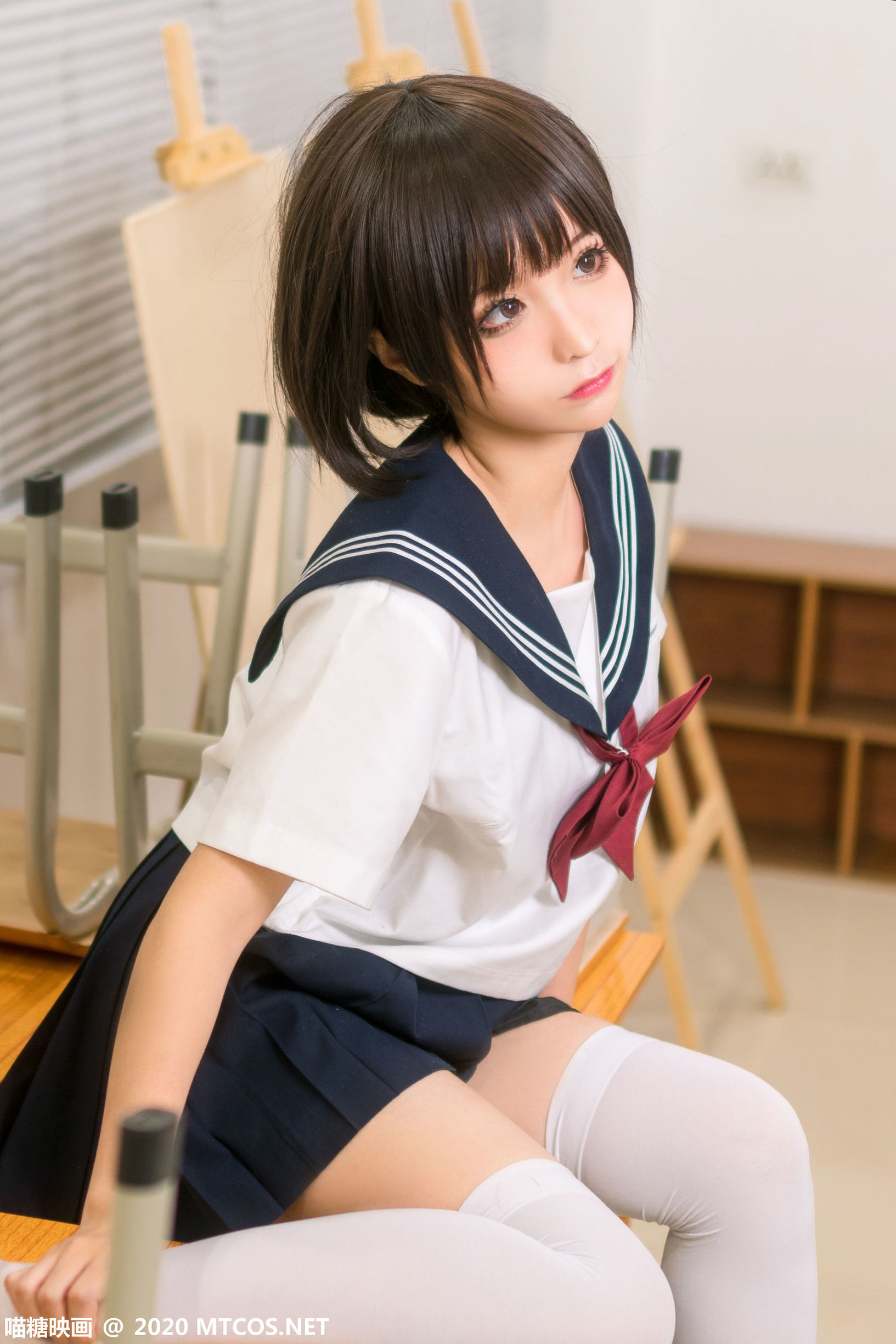 喵糖映画] JKL.020 教室JK制服