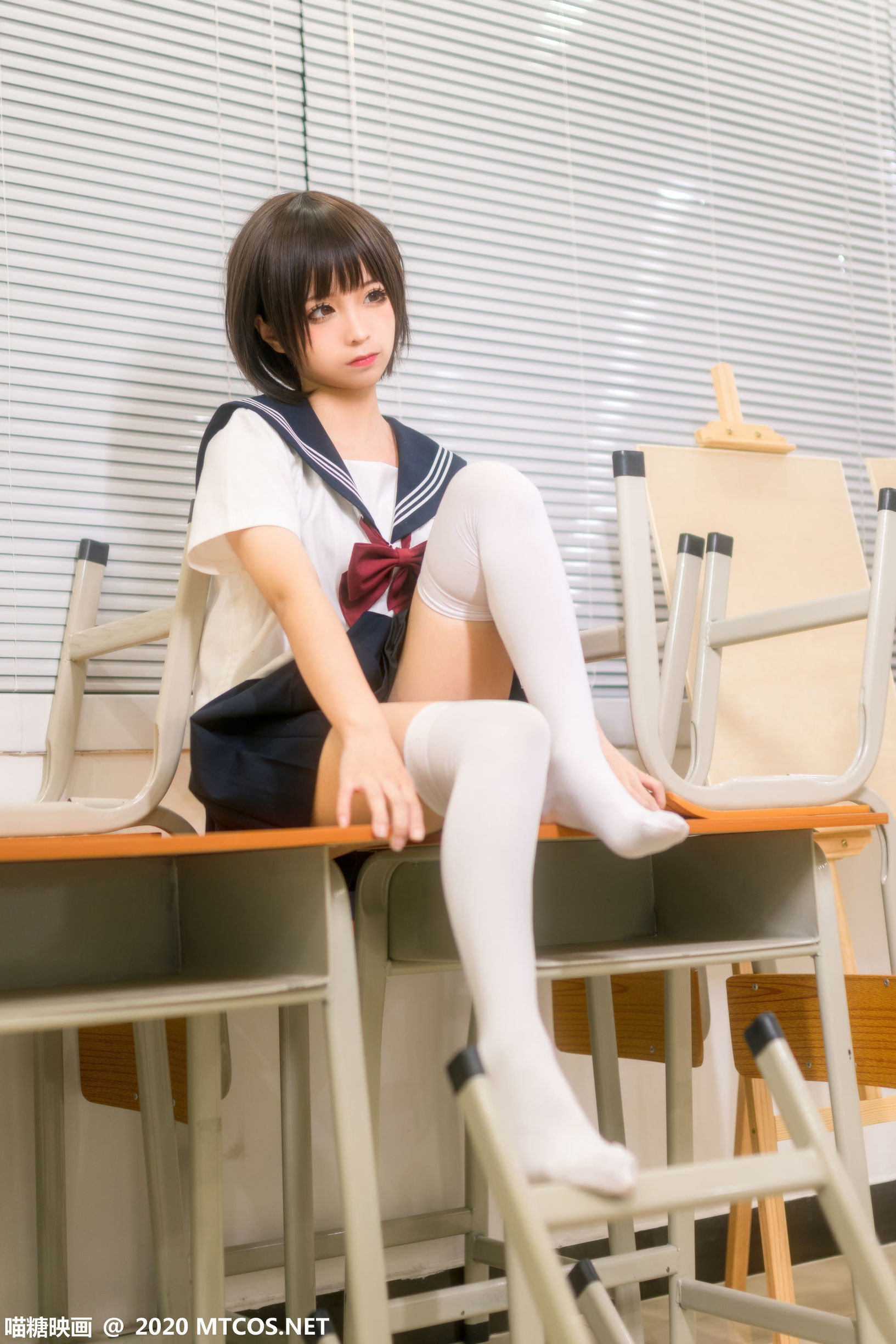 喵糖映画] JKL.020 教室JK制服