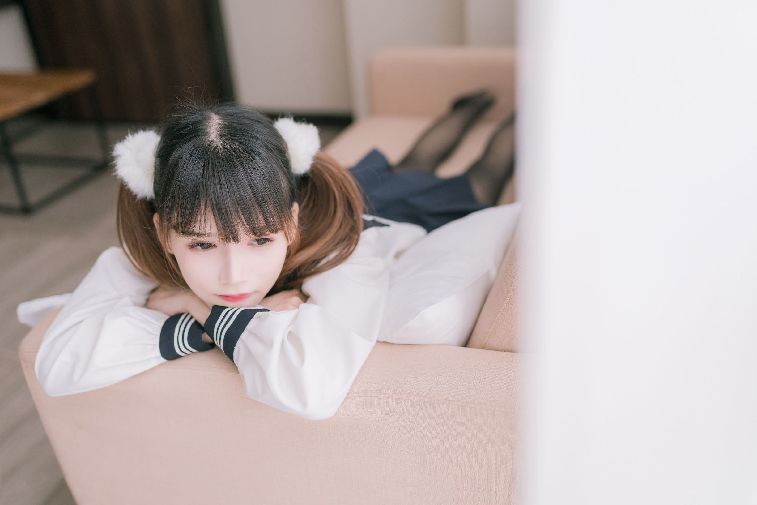 เมียวตั่งเตี่ยนอิง] JKL.023 สองหางม้า JK ชุดนักเรียน