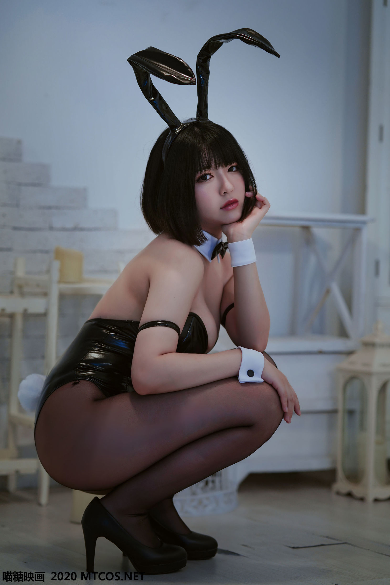 喵糖電影] TML.001 半半子兔女郎