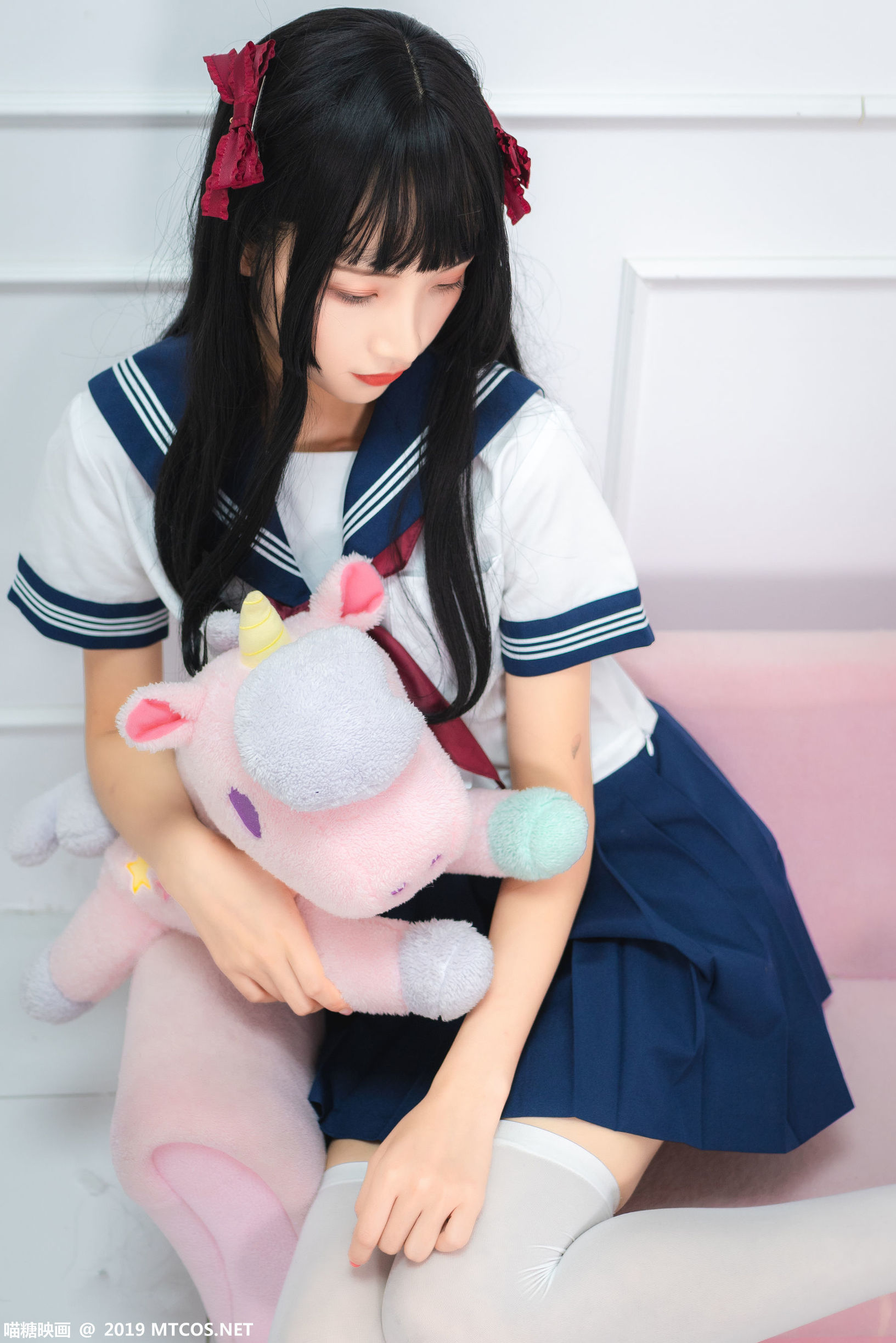 喵糖映画] VOL.012 青白セーラー服