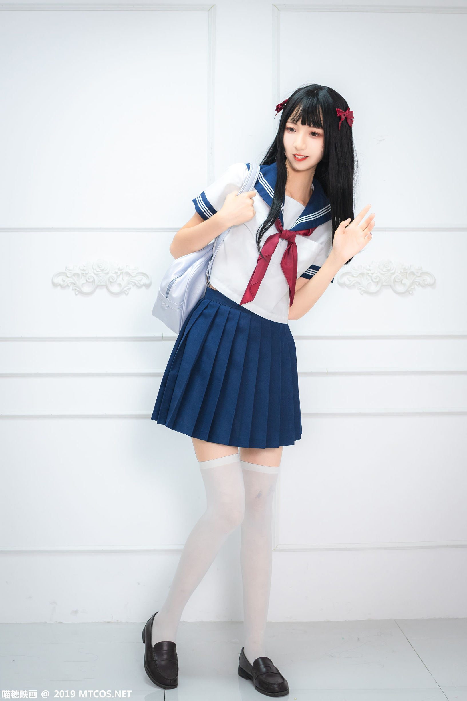 喵糖映画] VOL.012 青白セーラー服