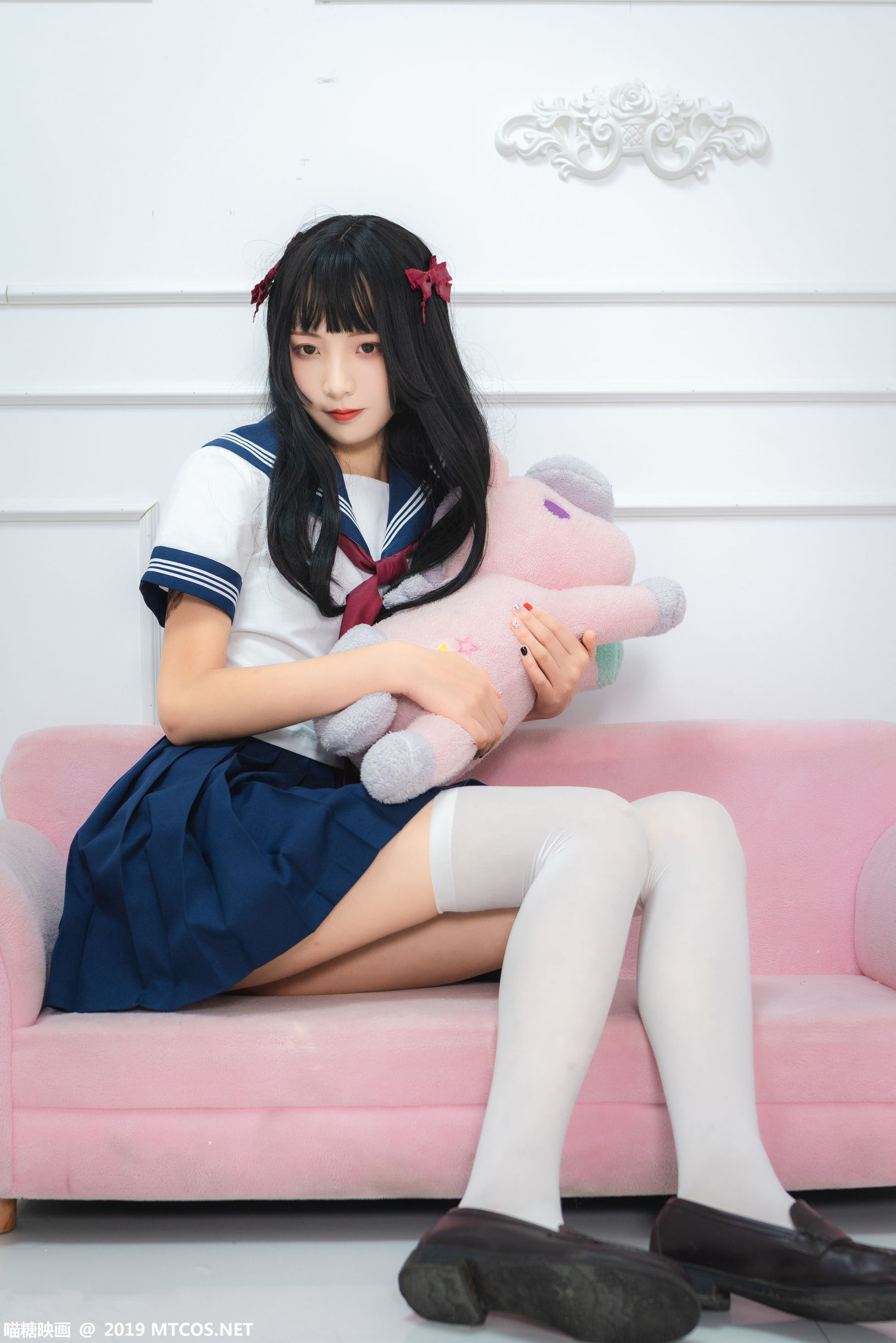 喵糖映画] VOL.012 青白セーラー服