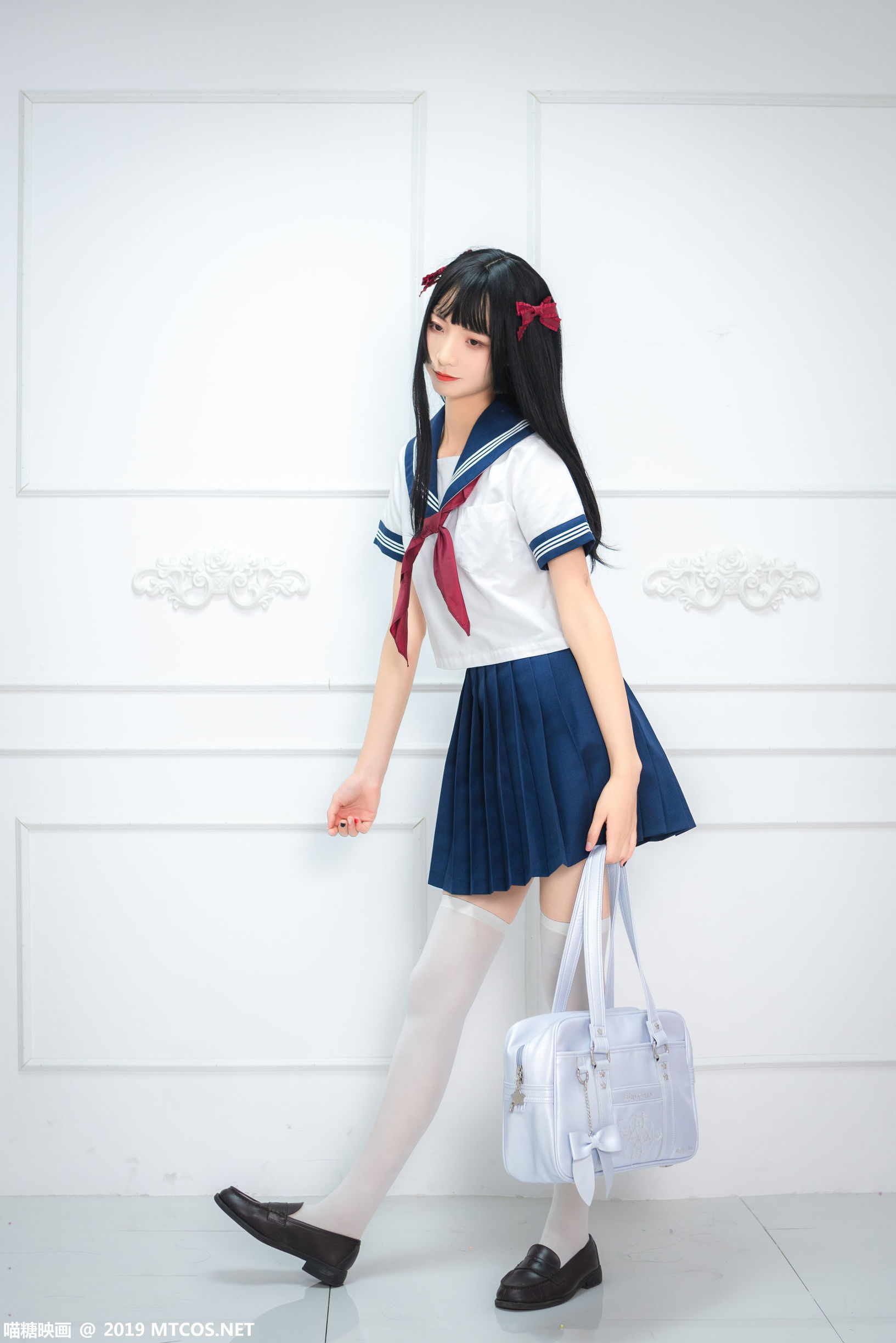 喵糖映画] VOL.012 青白セーラー服