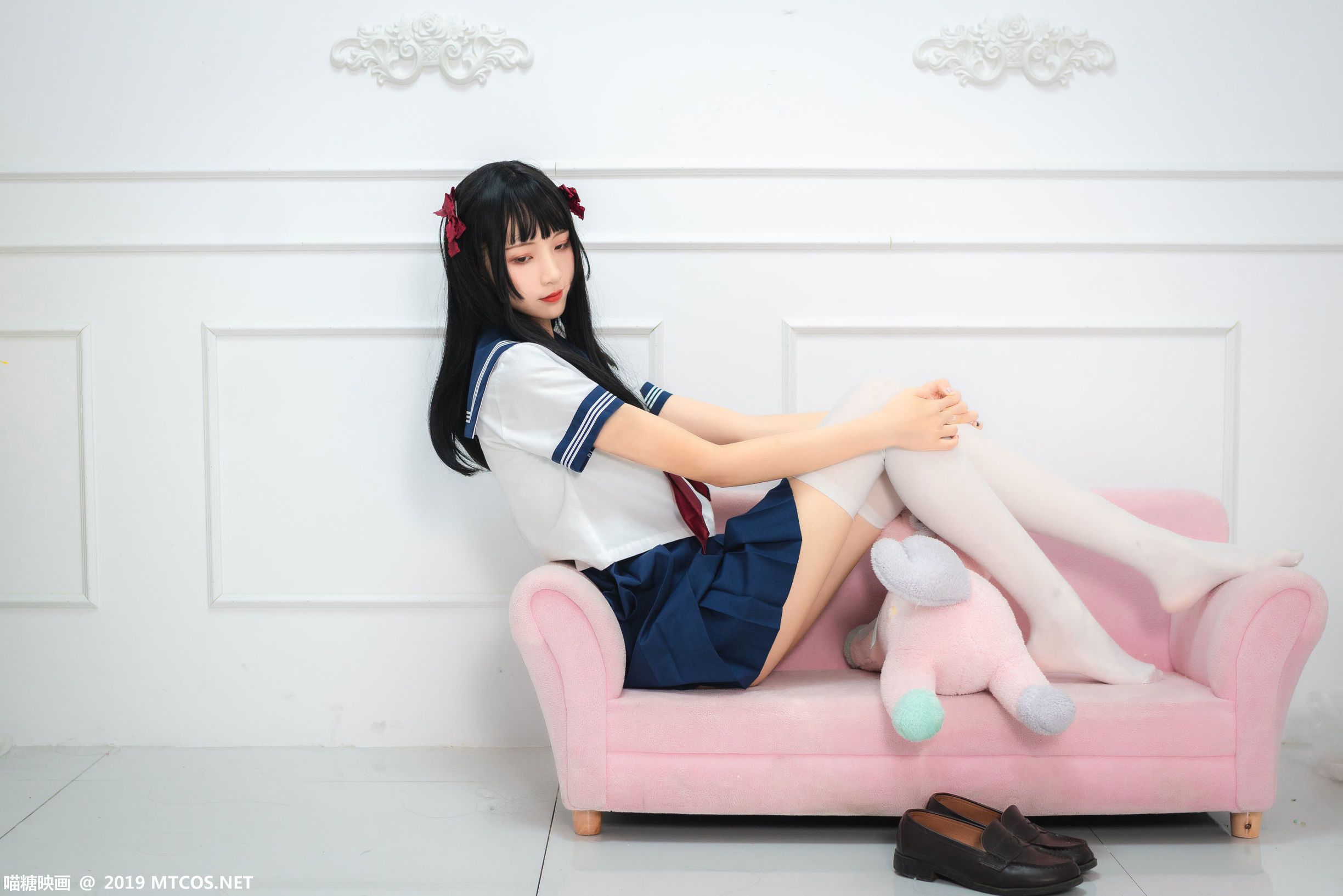 喵糖映画] VOL.012 青白セーラー服