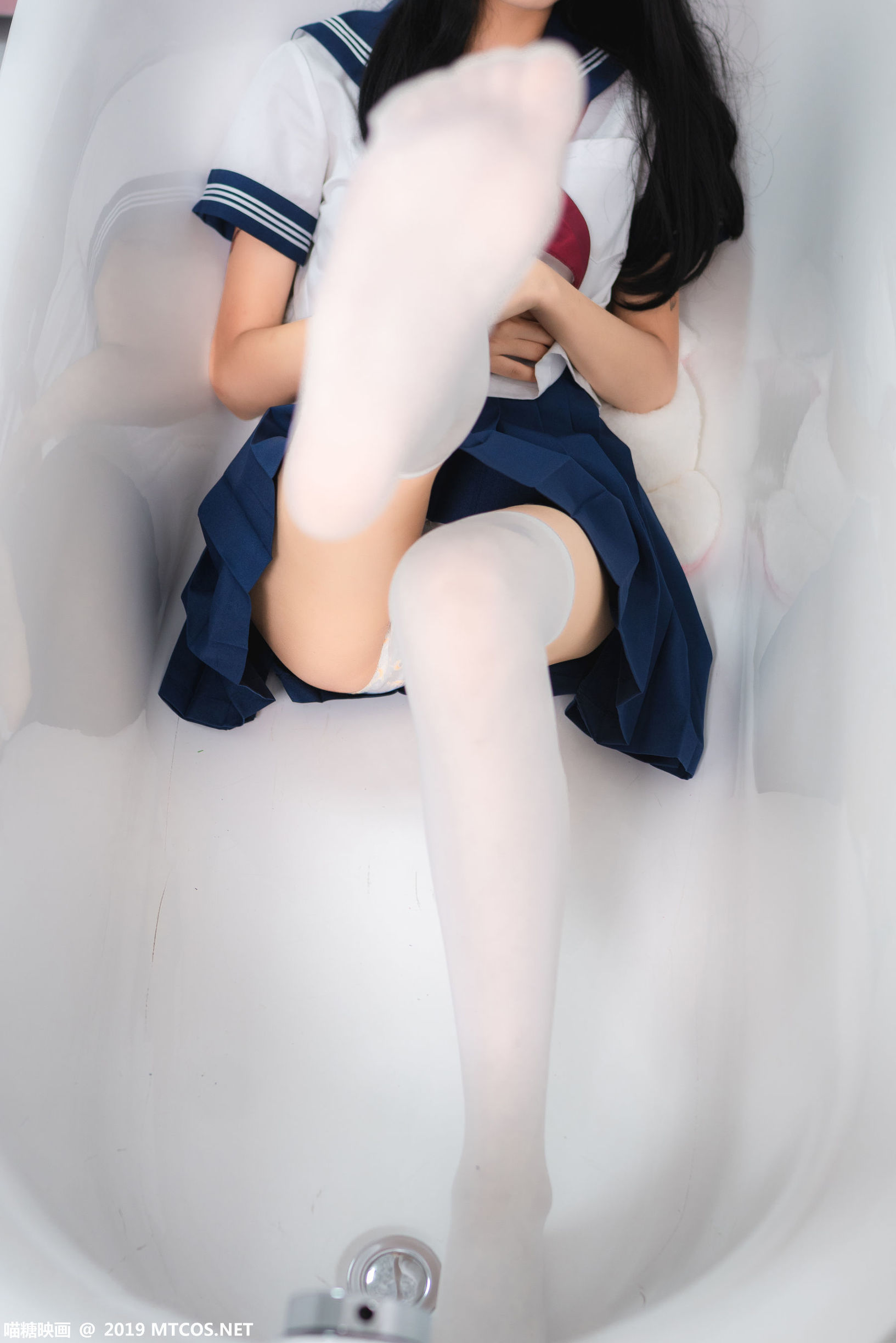 Miaotang Dianying] Vol. 012 Blue and White Sailor Suit
