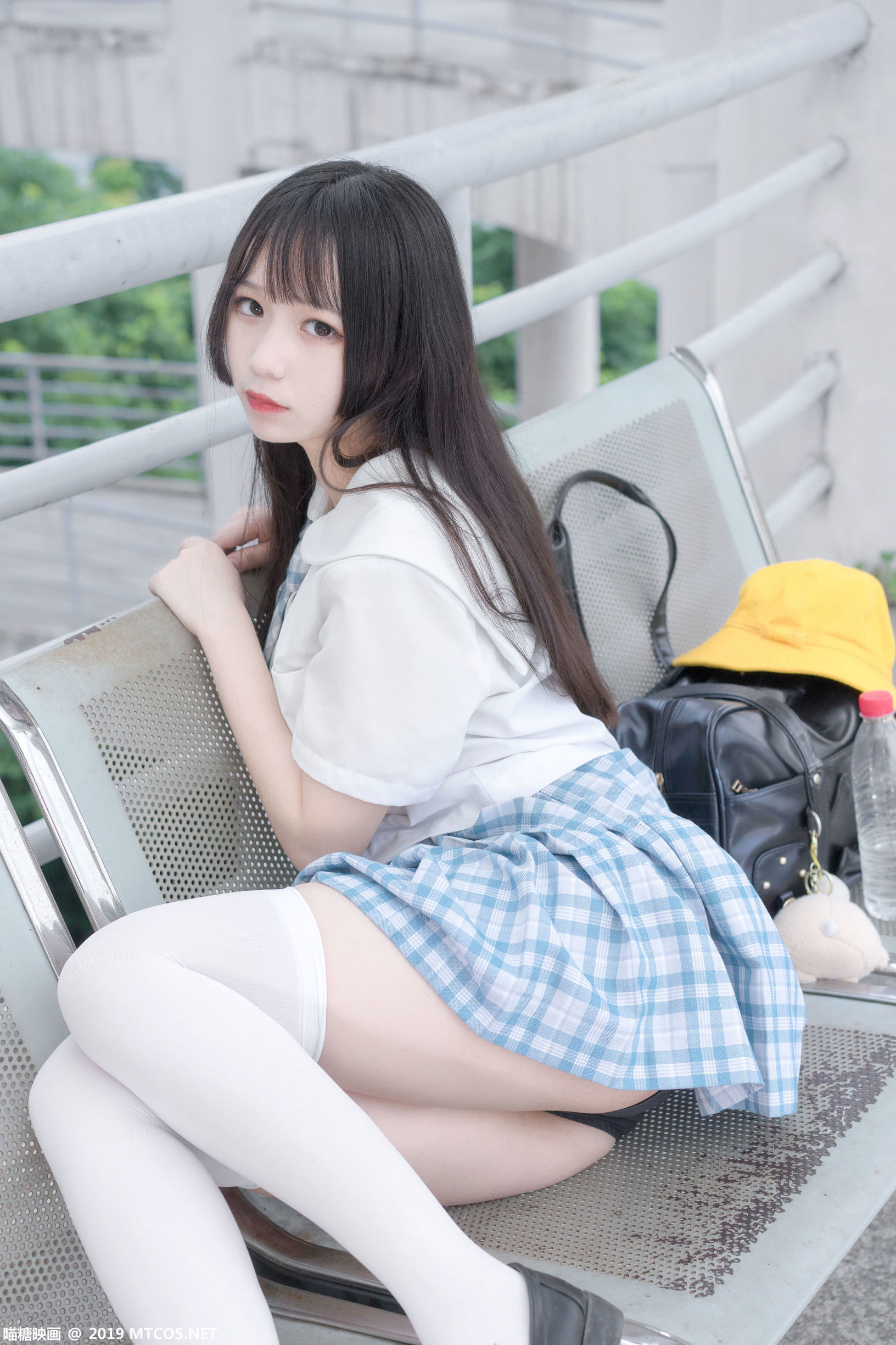 Quẩy Đường Phim] VOL.015 Váy lụa trắng kẻ caro
