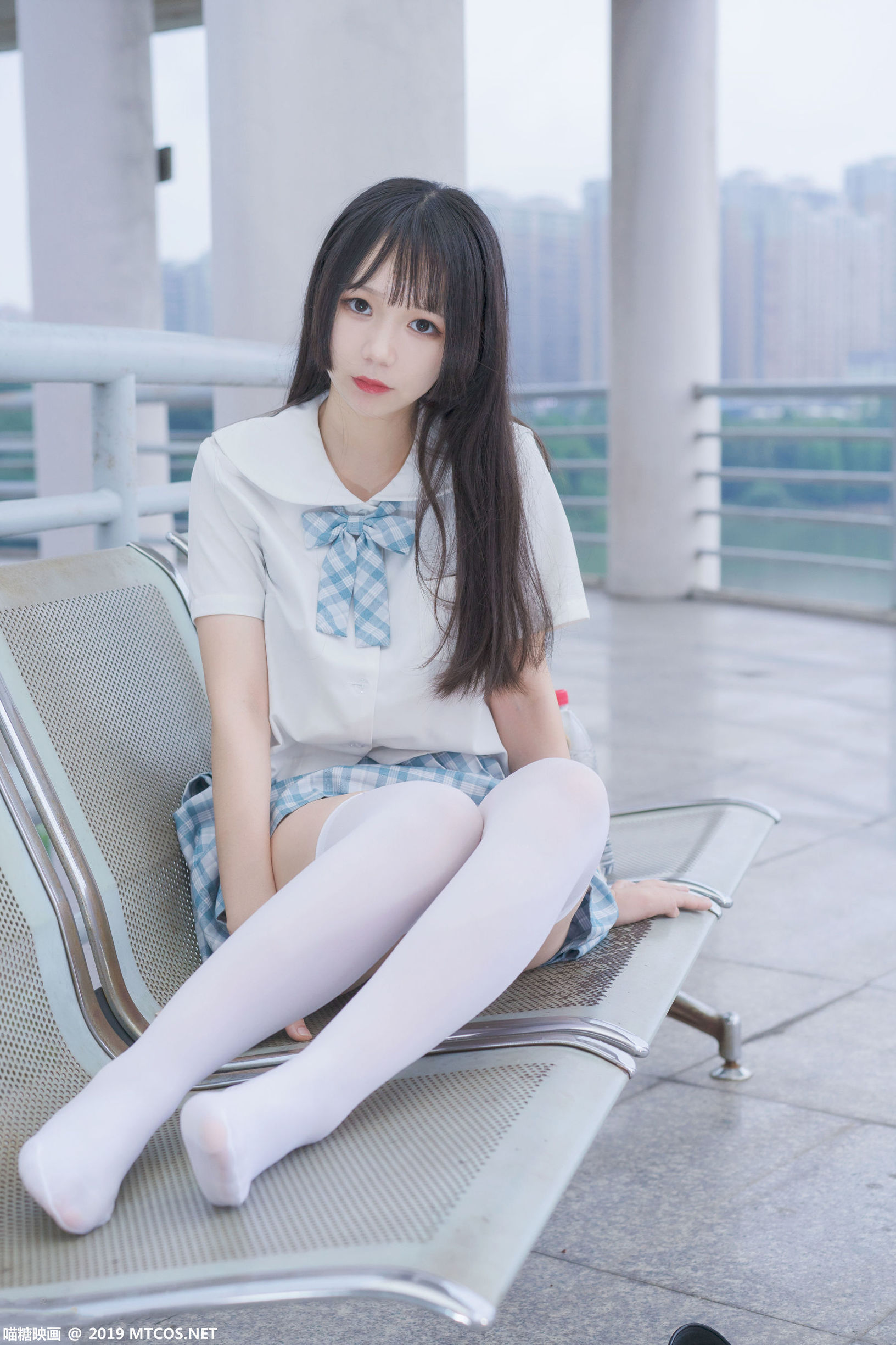 Quẩy Đường Phim] VOL.015 Váy lụa trắng kẻ caro