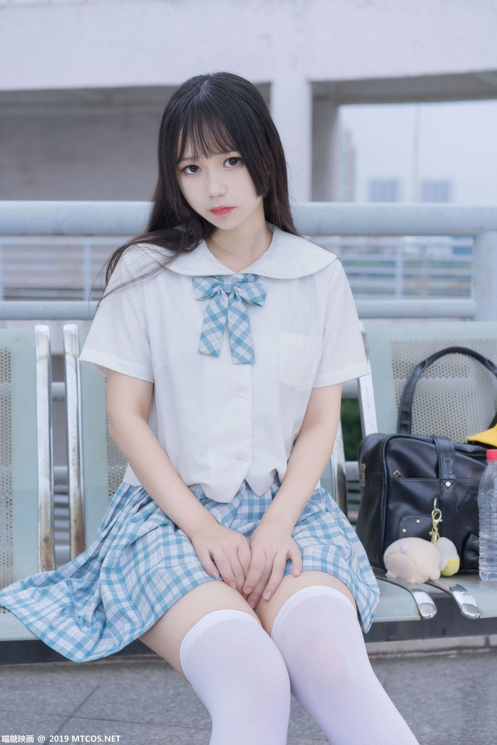 Quẩy Đường Phim] VOL.015 Váy lụa trắng kẻ caro