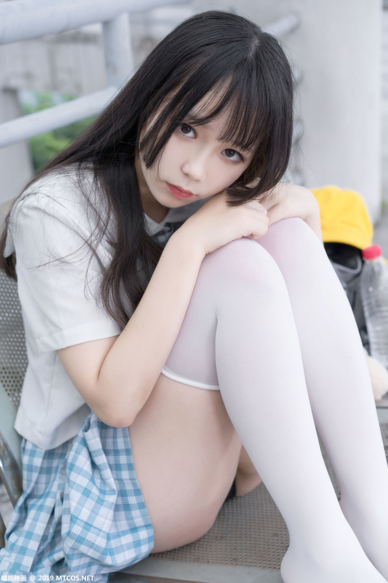 Quẩy Đường Phim] VOL.015 Váy lụa trắng kẻ caro