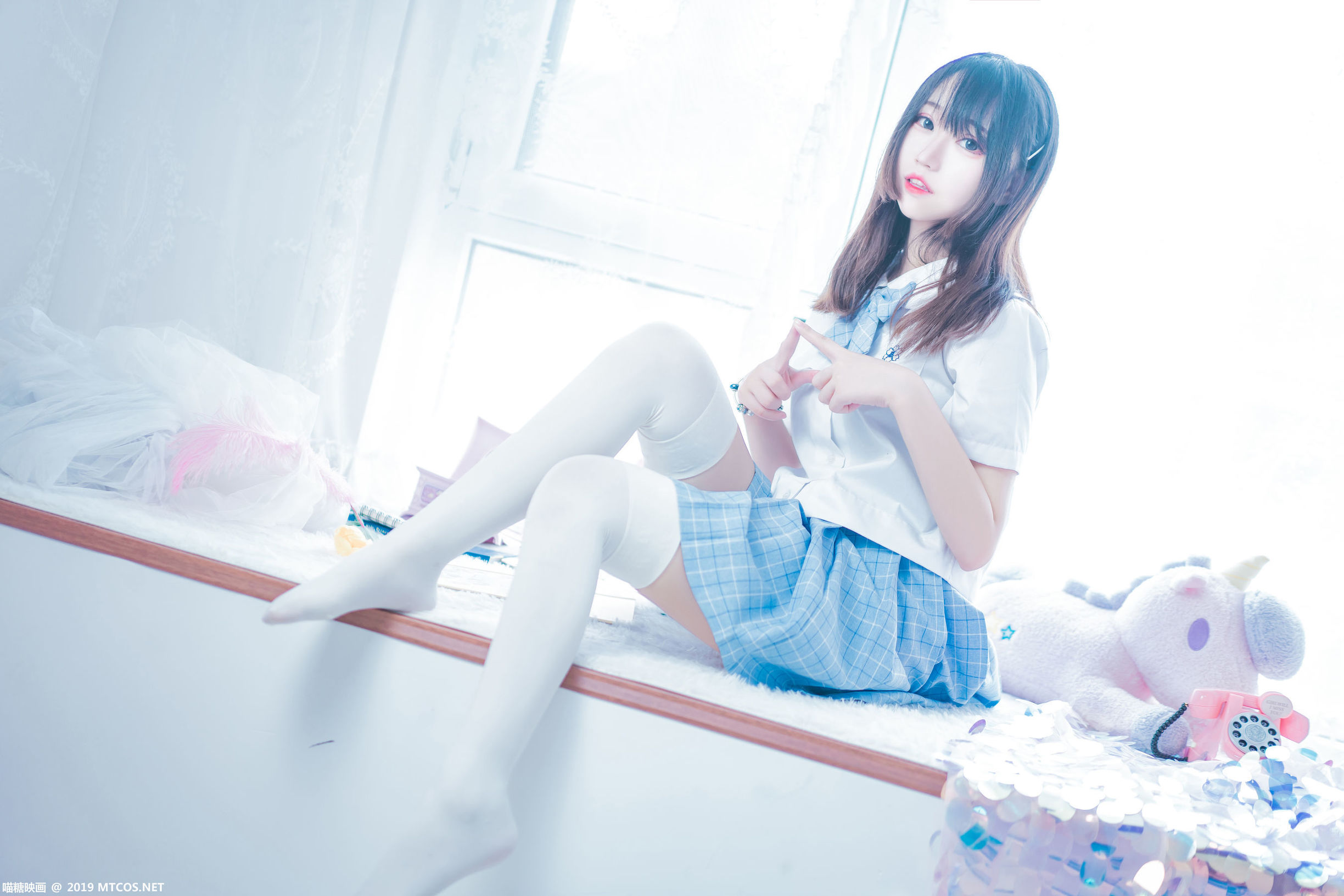 喵糖映画] VOL.019 藍白夢幻少女