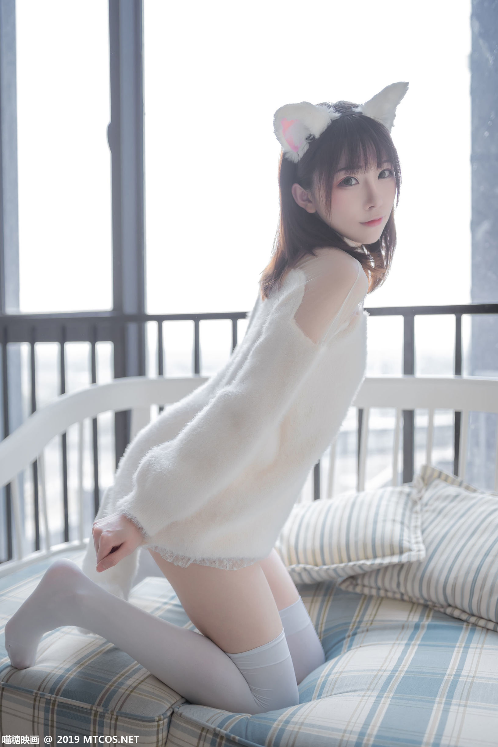 Meow Sugar Film] Vol. 027: White Silk Cat Ears