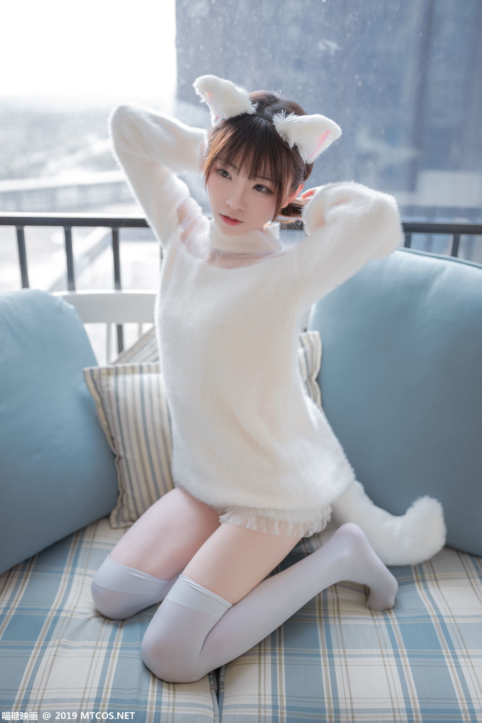Meow Sugar Film] Vol. 027: White Silk Cat Ears