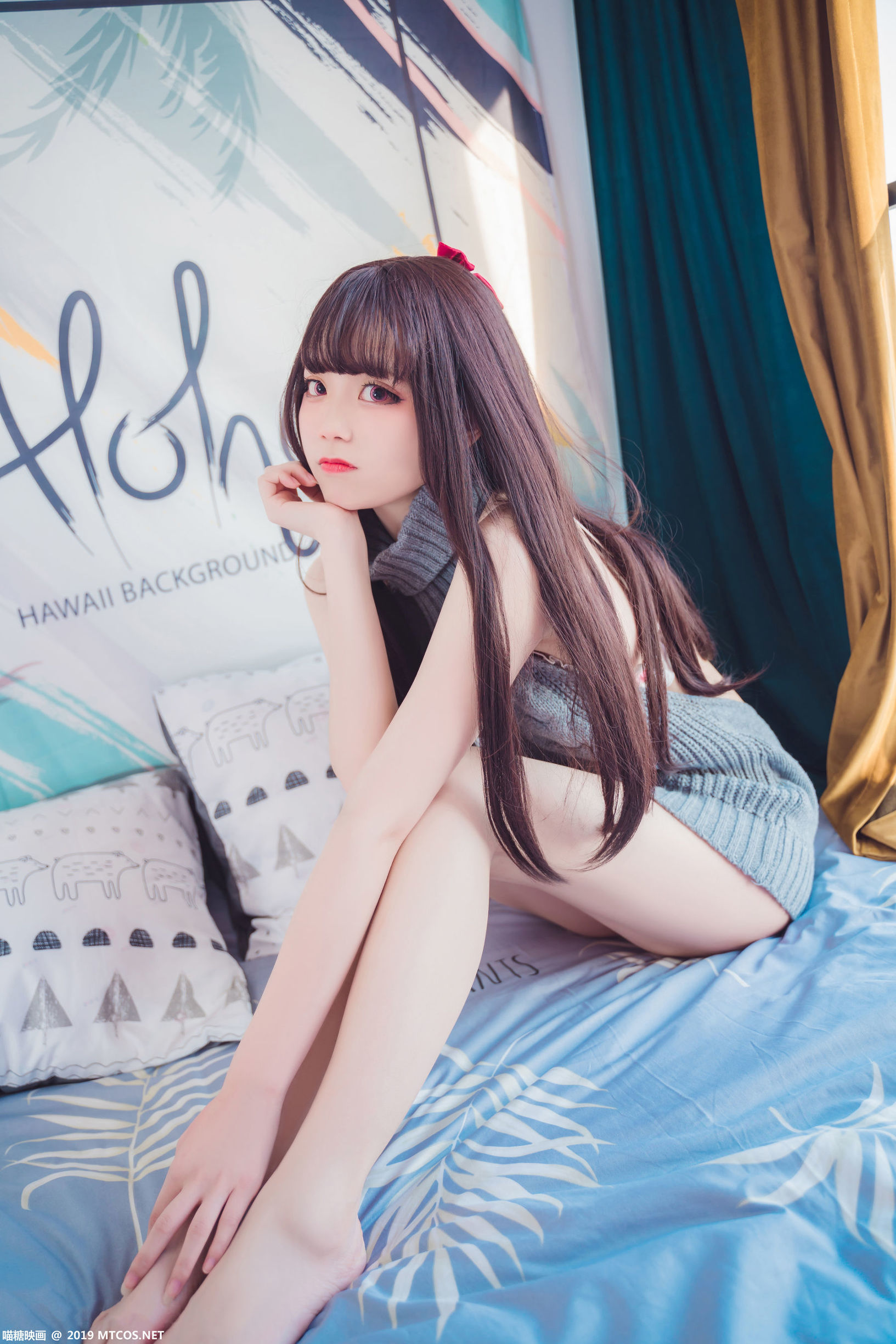 먀오탕영화] VOL.030 등노출 스웨터
