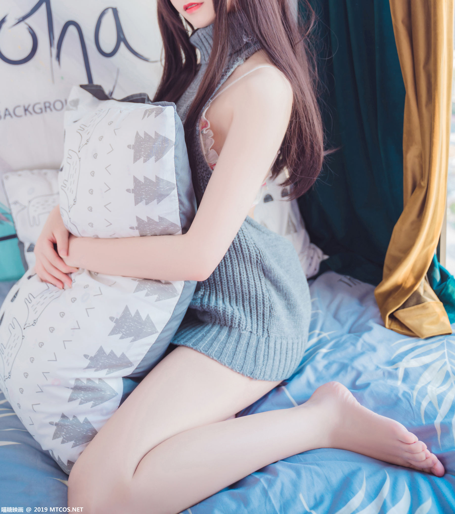 먀오탕영화] VOL.030 등노출 스웨터
