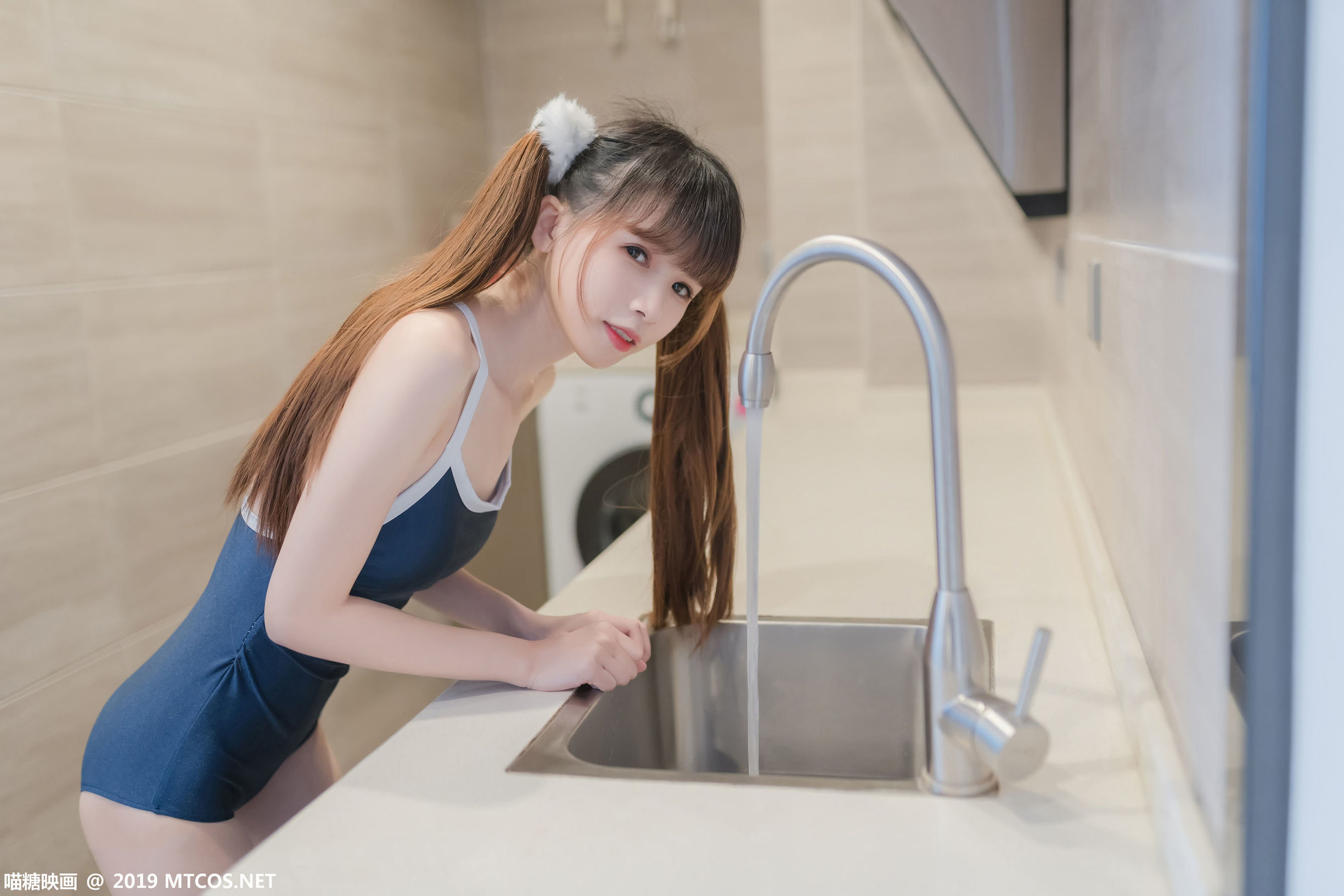 Meow Sugar Movie] Vol. 036 Blue School Swimsuit